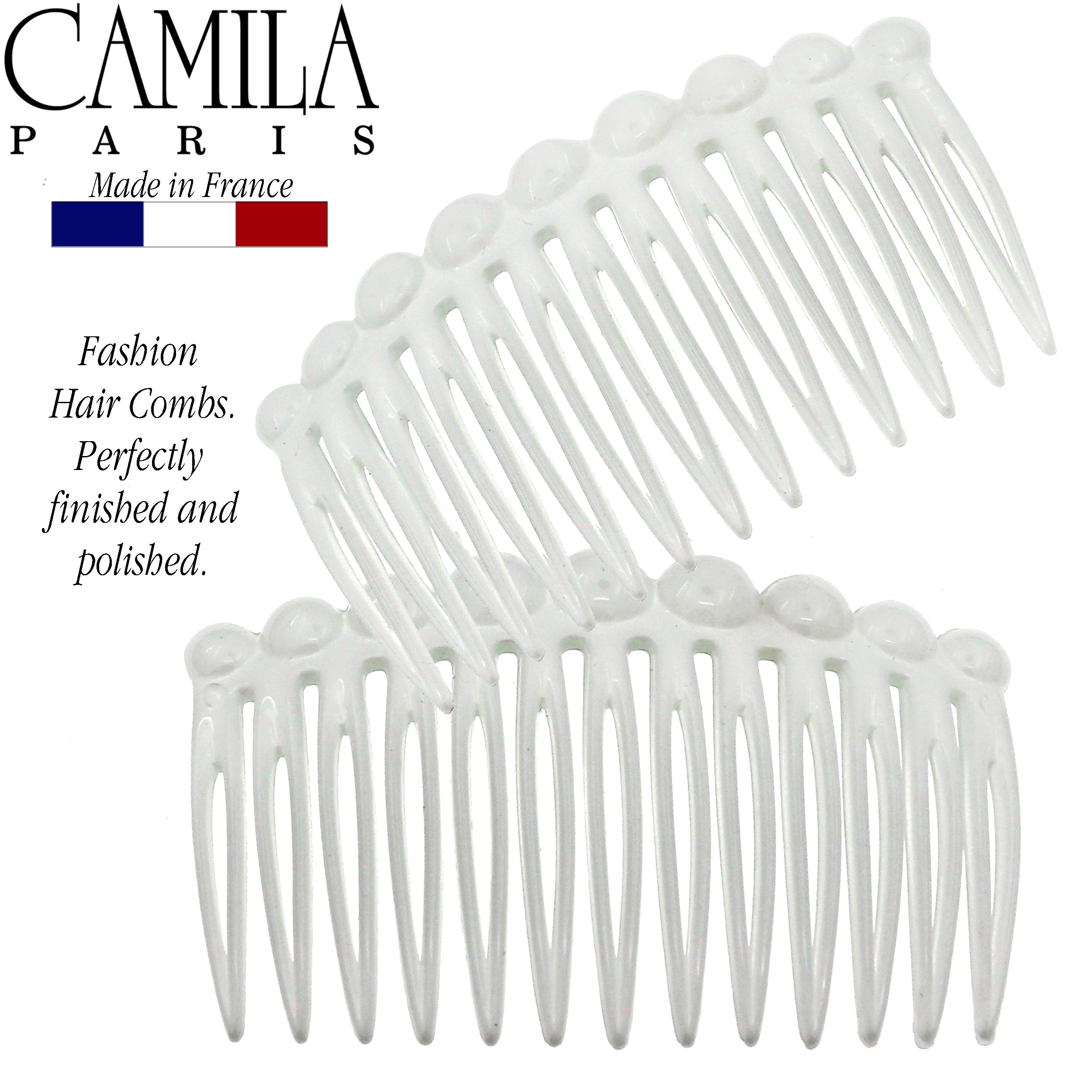 Camila Paris Detangling French side comb cellulose acetate