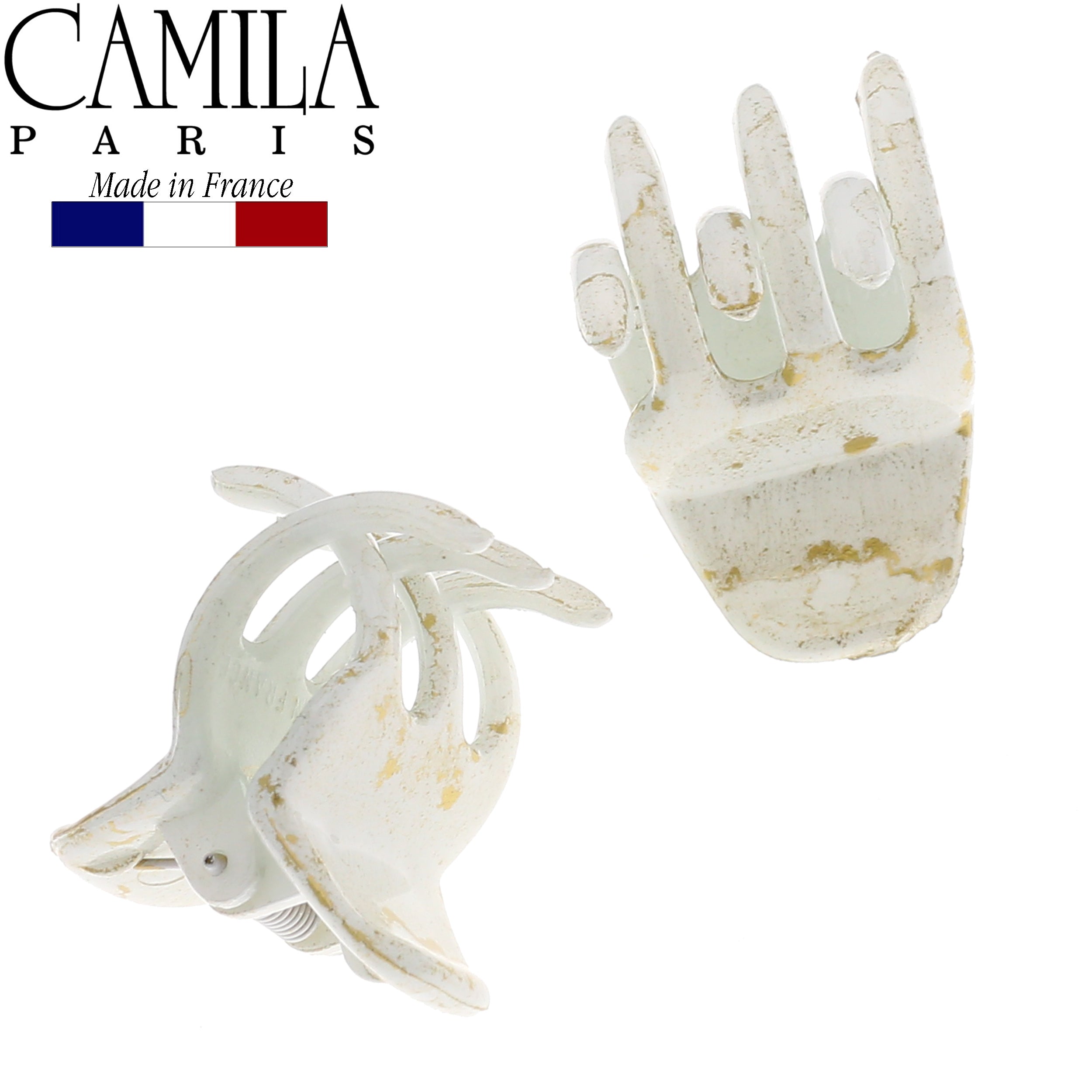 Camila Paris Salon French hair clip cellulose acetate