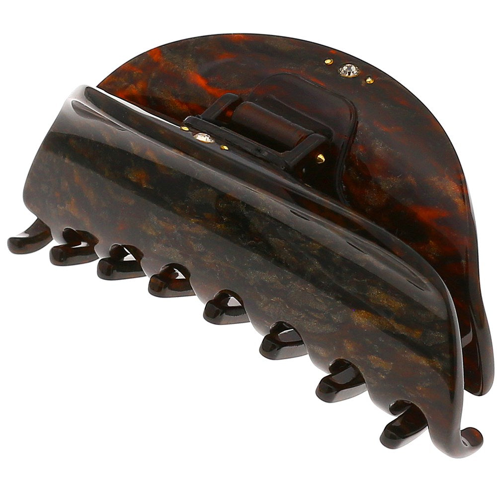 Camila Paris Spring Covered French hair clip cellulose acetate handmade