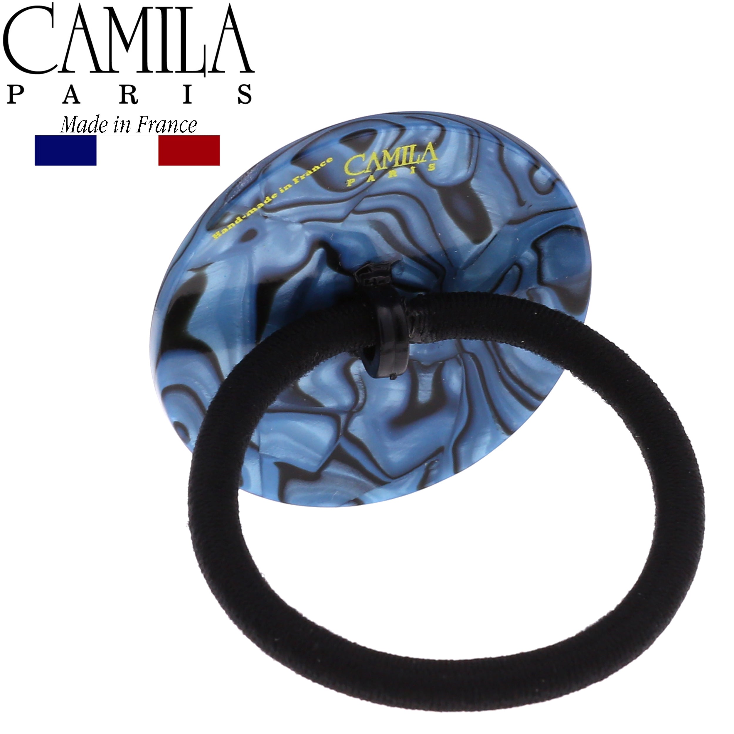 Camila Paris Rose French hair tie cellulose acetate handmade