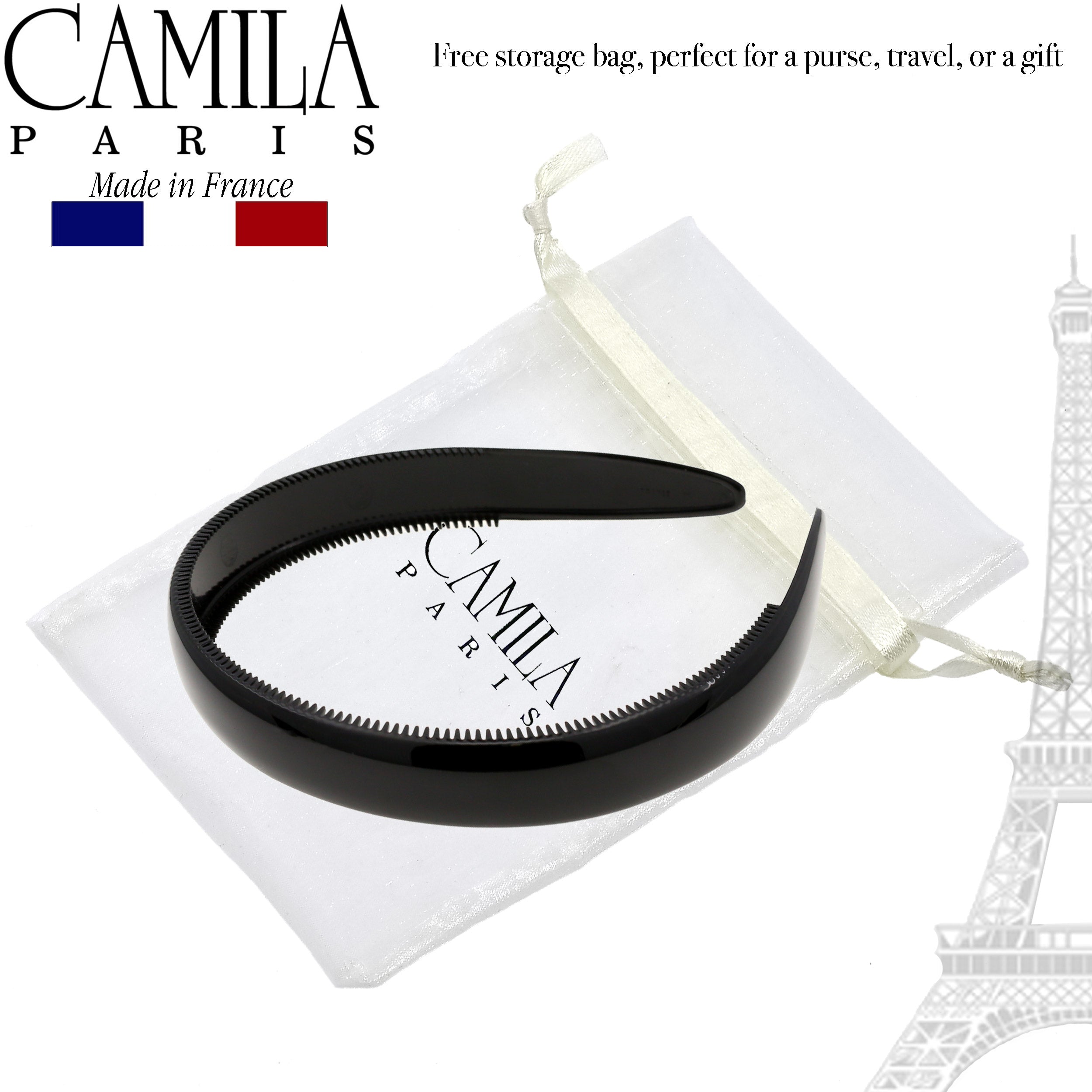Camila Paris 0.20 inch Classic Comfort French headband cellulose acetate