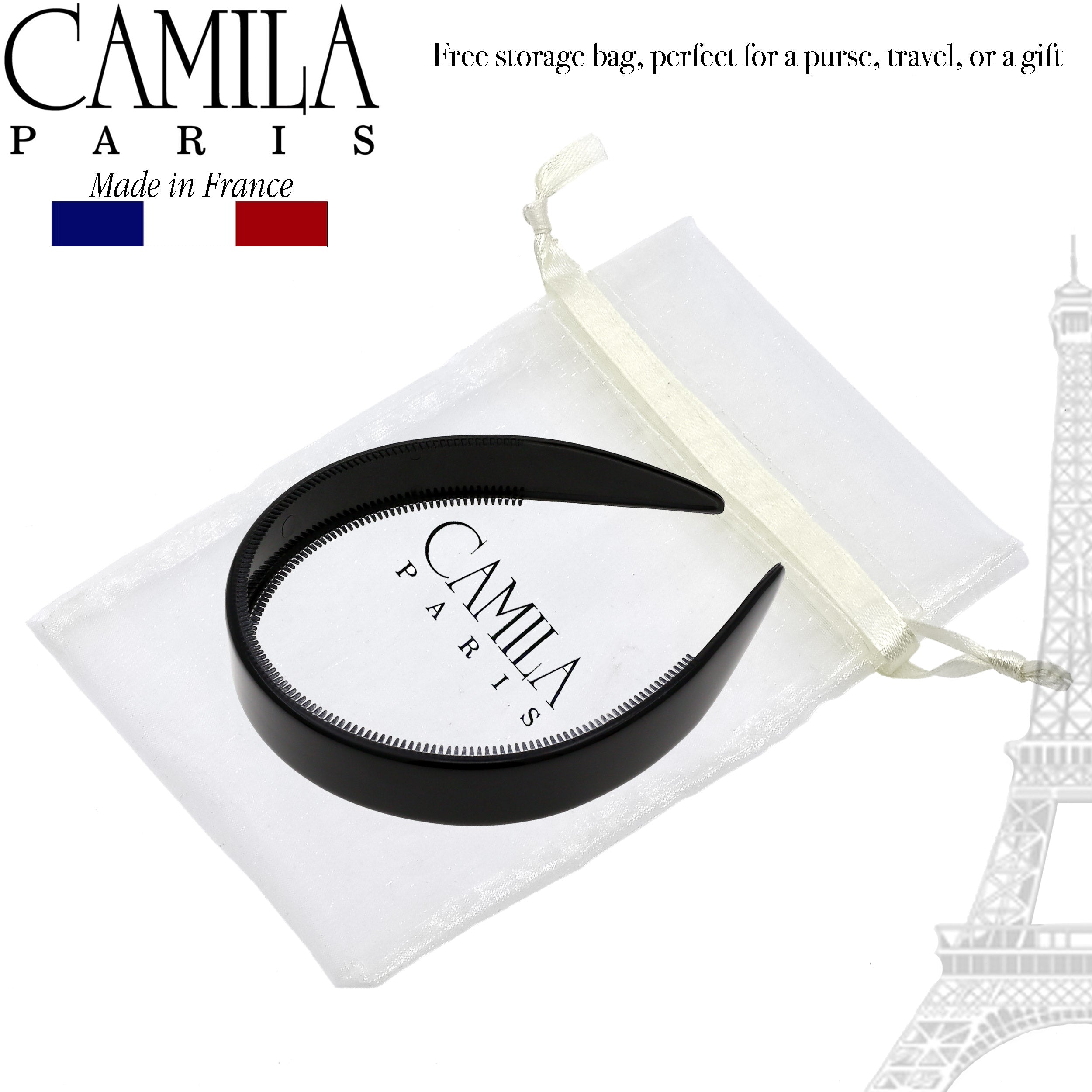 Camila Paris 0.20 inch Classic Comfort French headband cellulose acetate