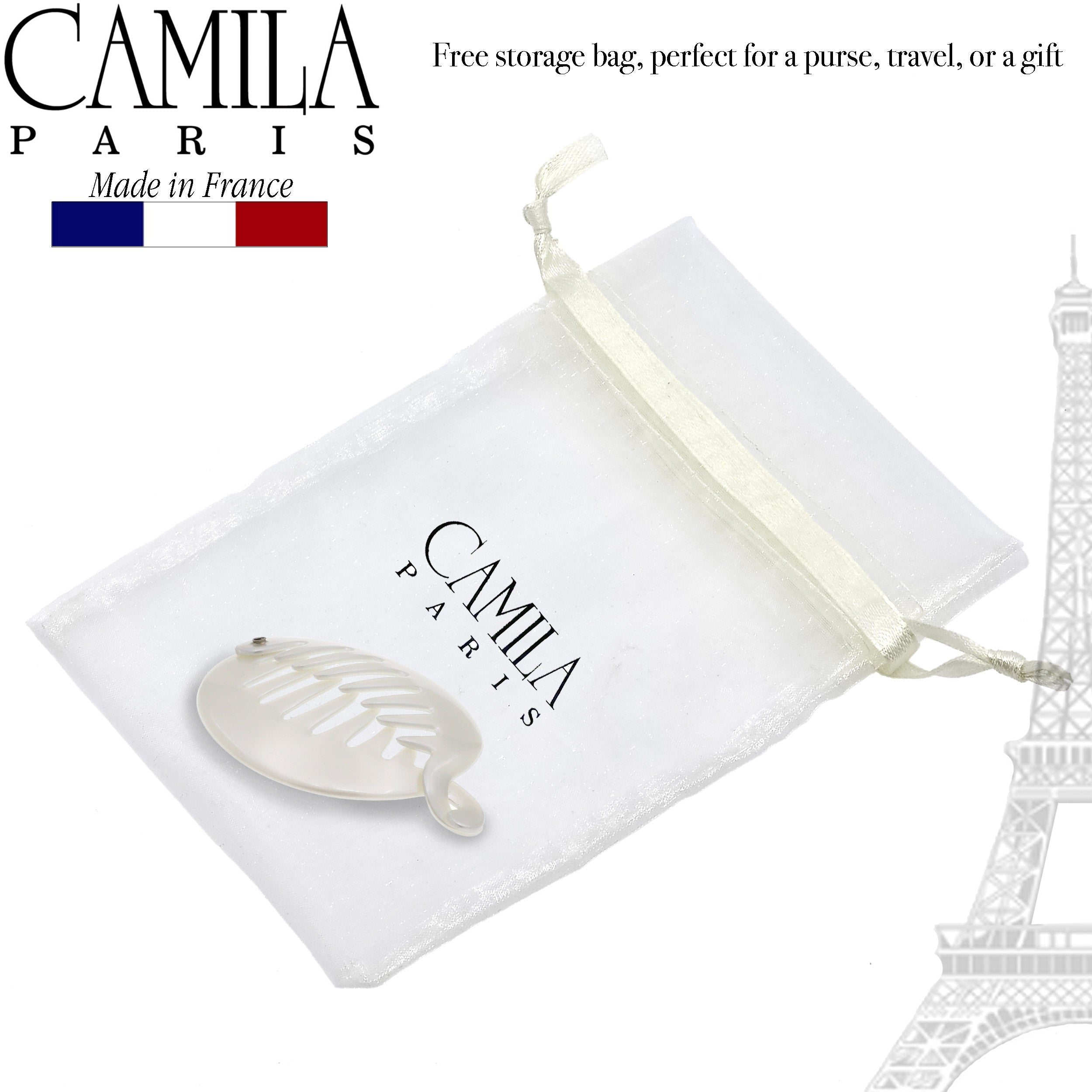 Camila Paris French banana clip cellulose acetate