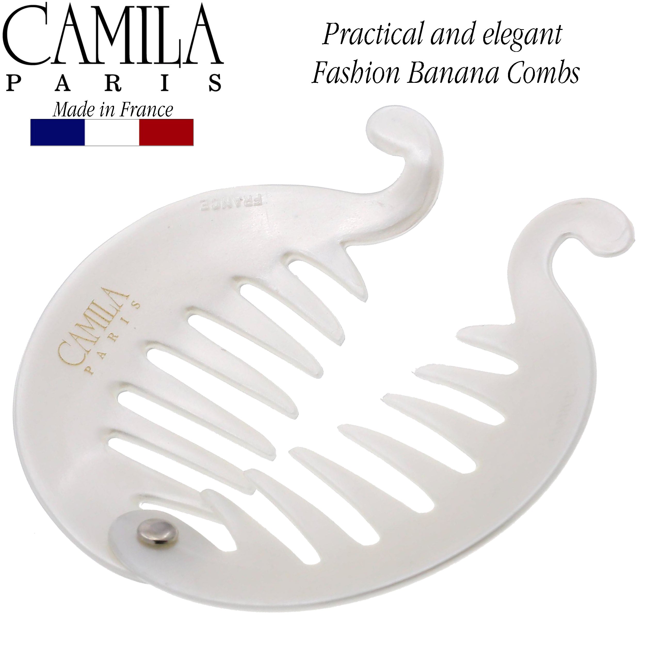Camila Paris French banana clip cellulose acetate