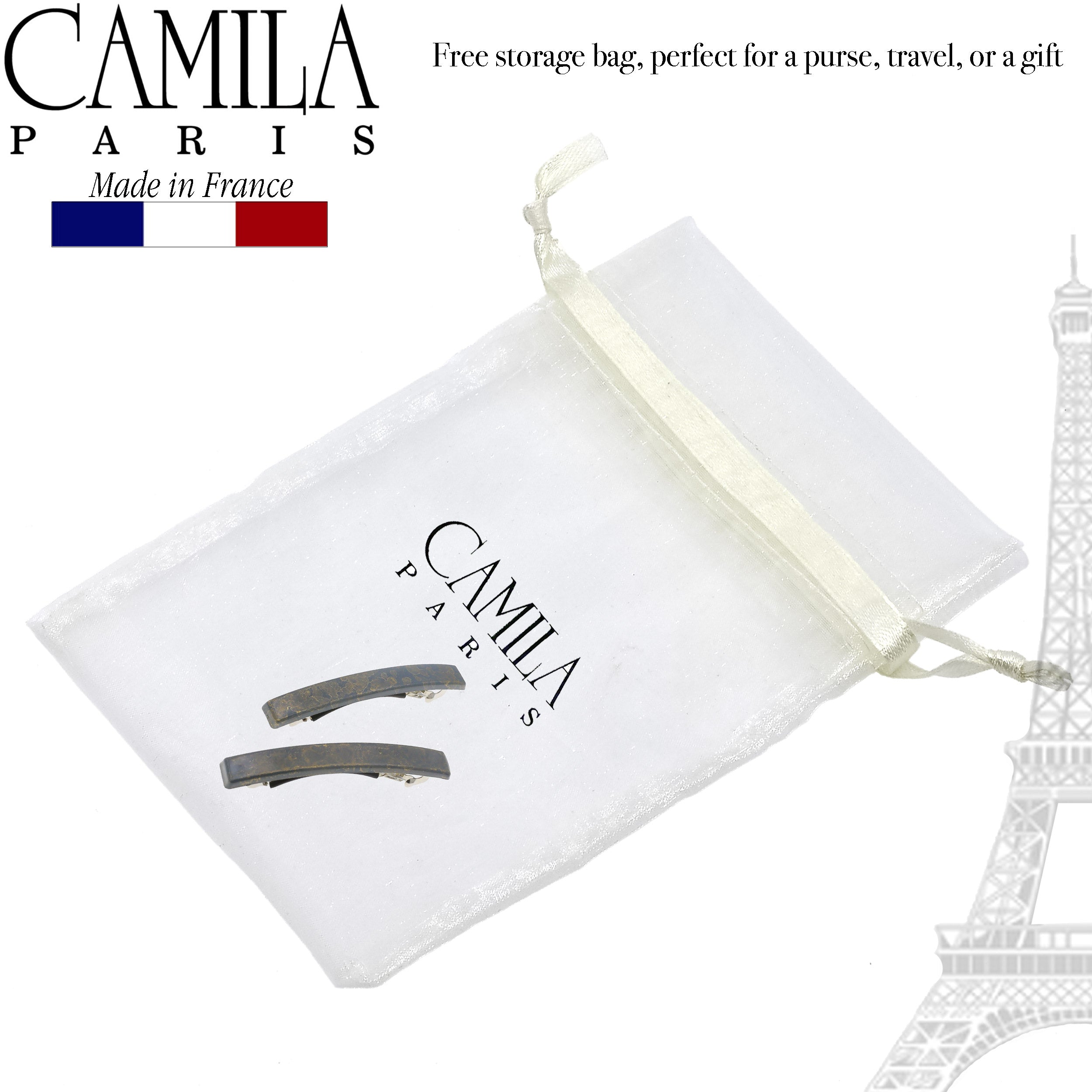 Camila Paris French barrette cellulose acetate