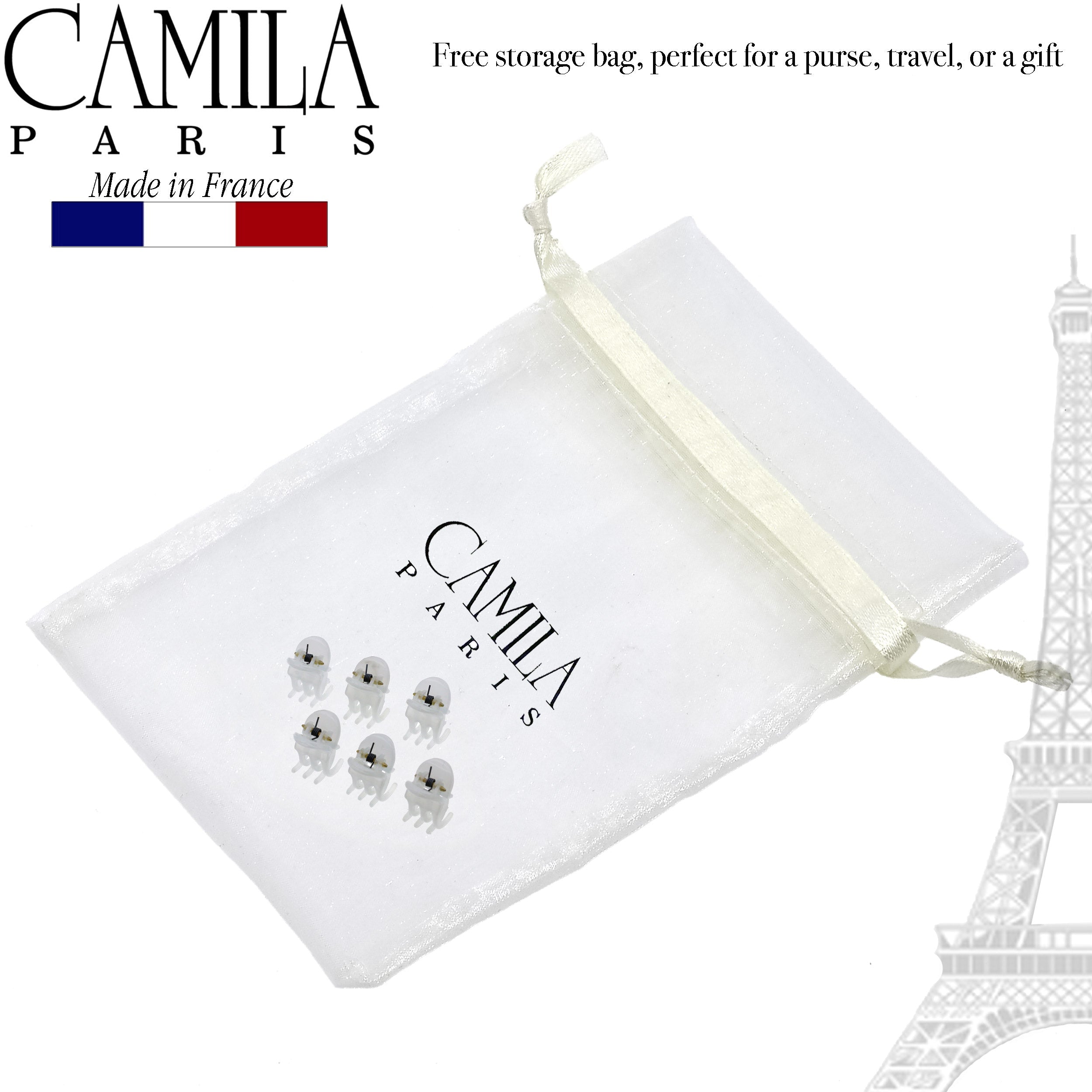Camila Paris French hair clip cellulose acetate