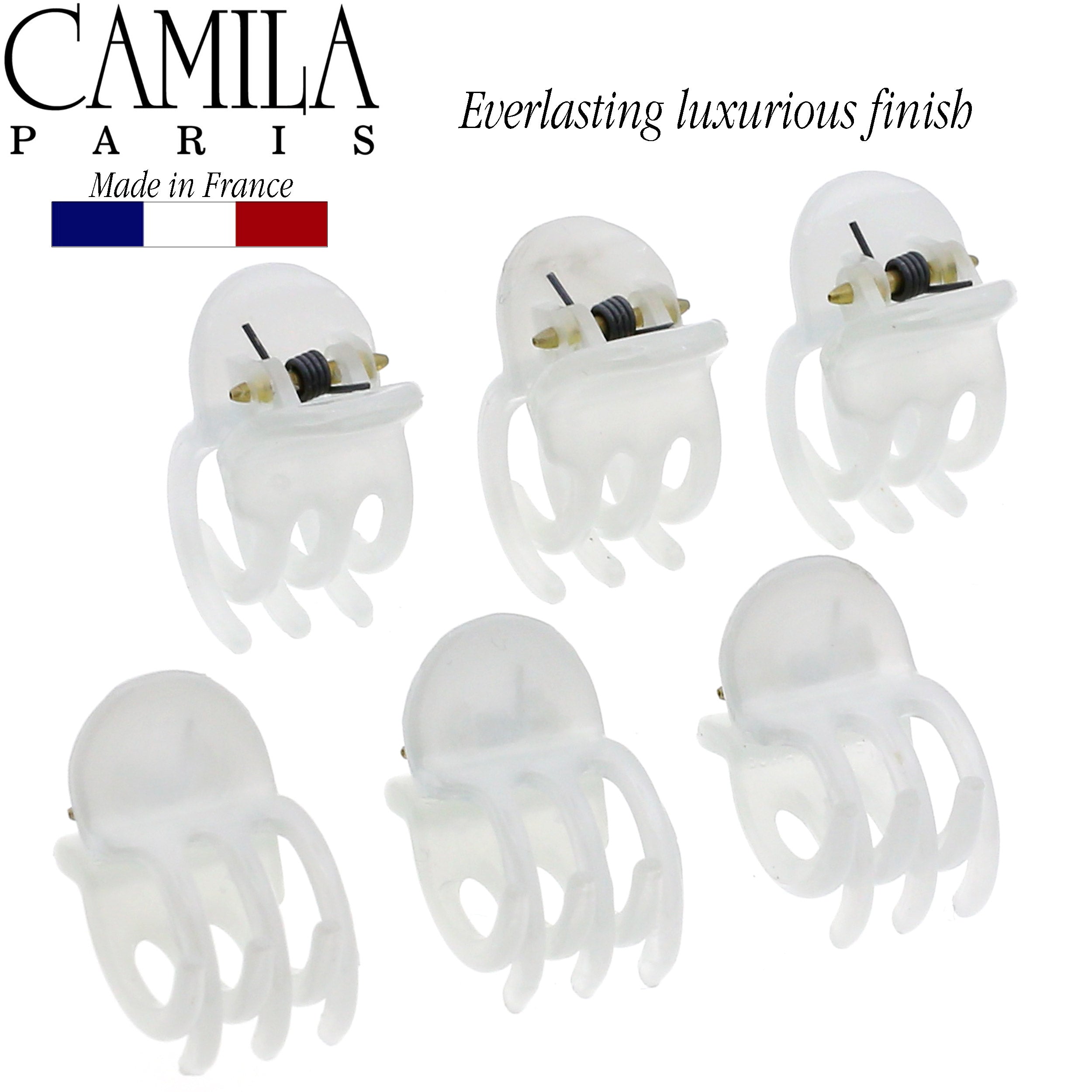 Camila Paris French hair clip cellulose acetate