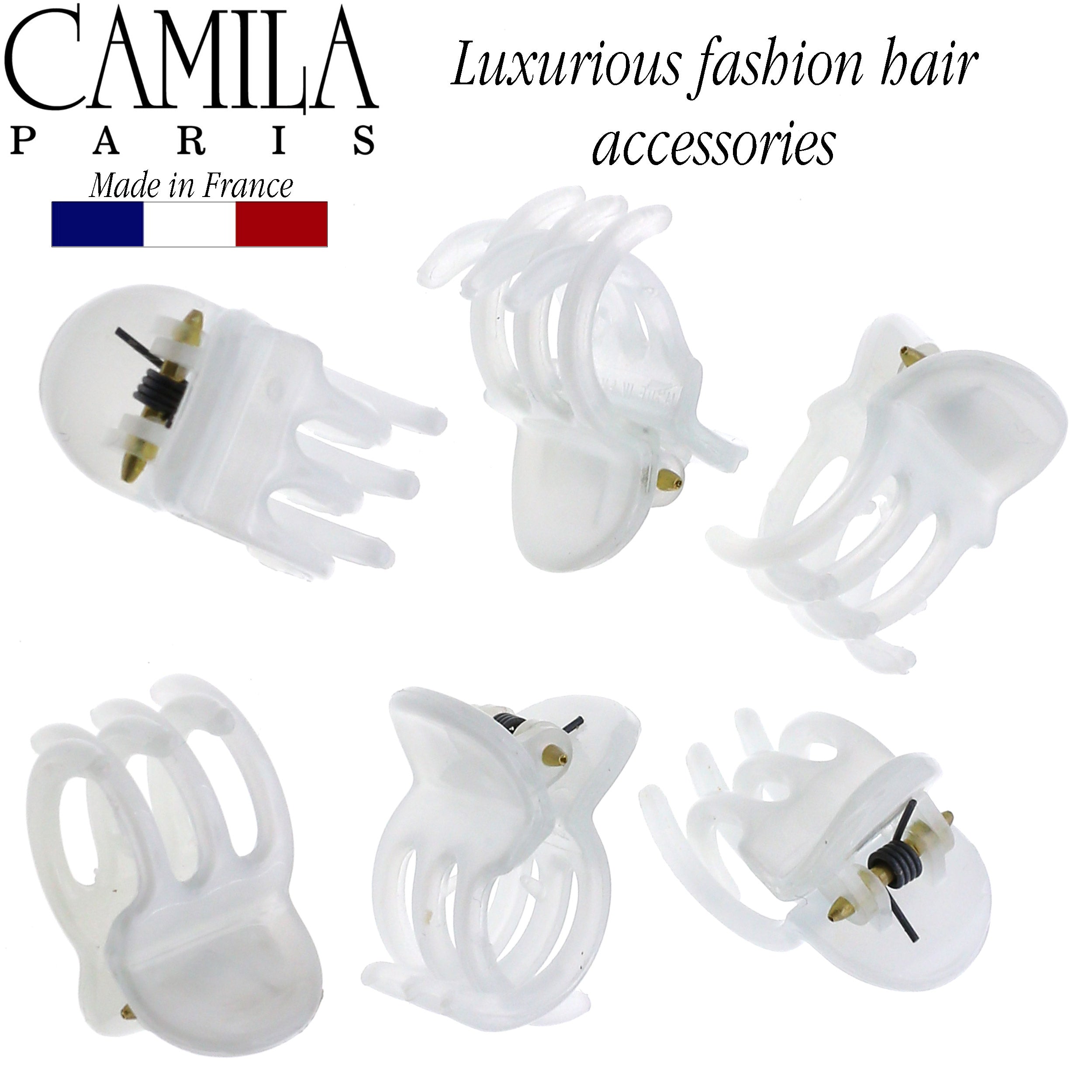 Camila Paris French hair clip cellulose acetate