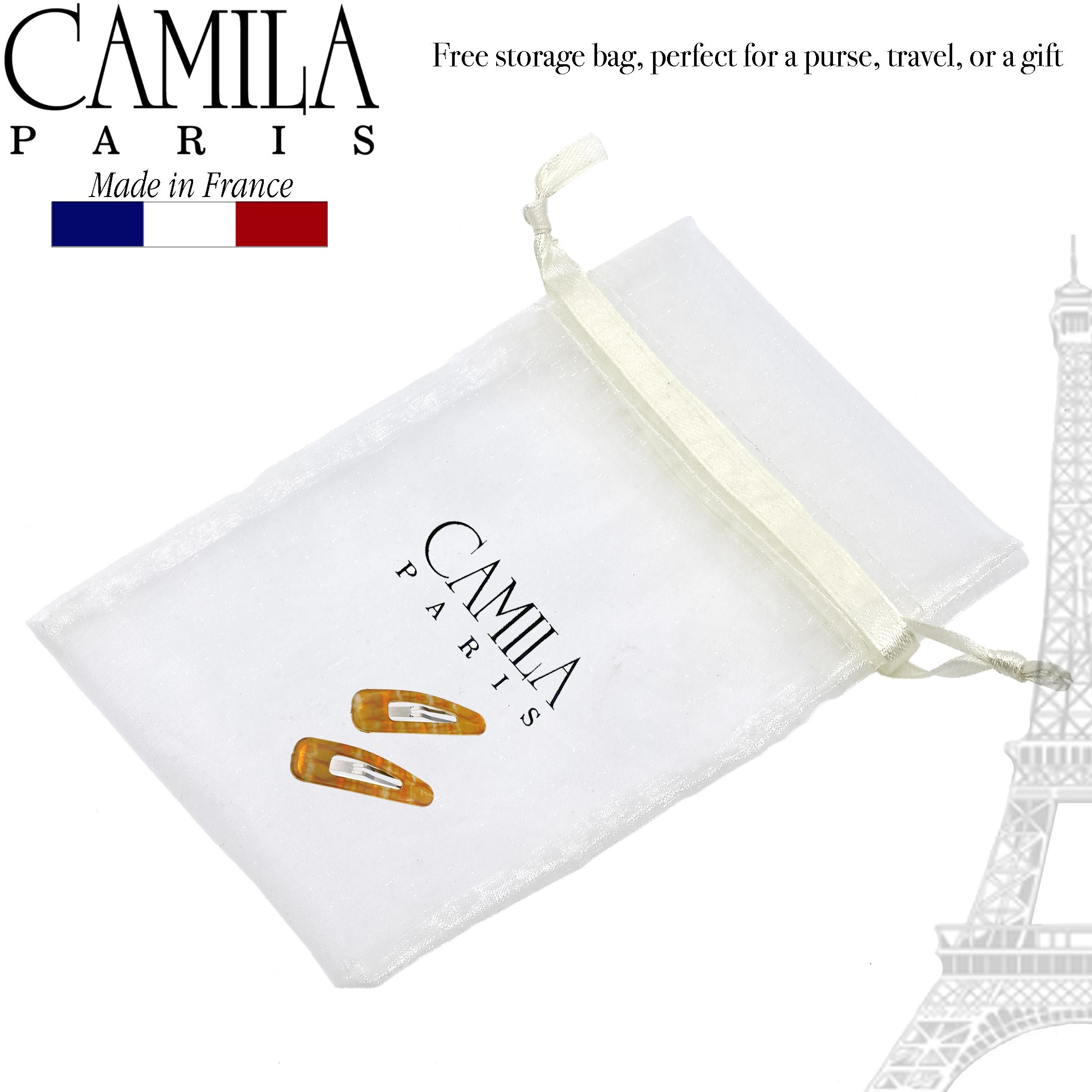 Camila Paris French barrette cellulose acetate