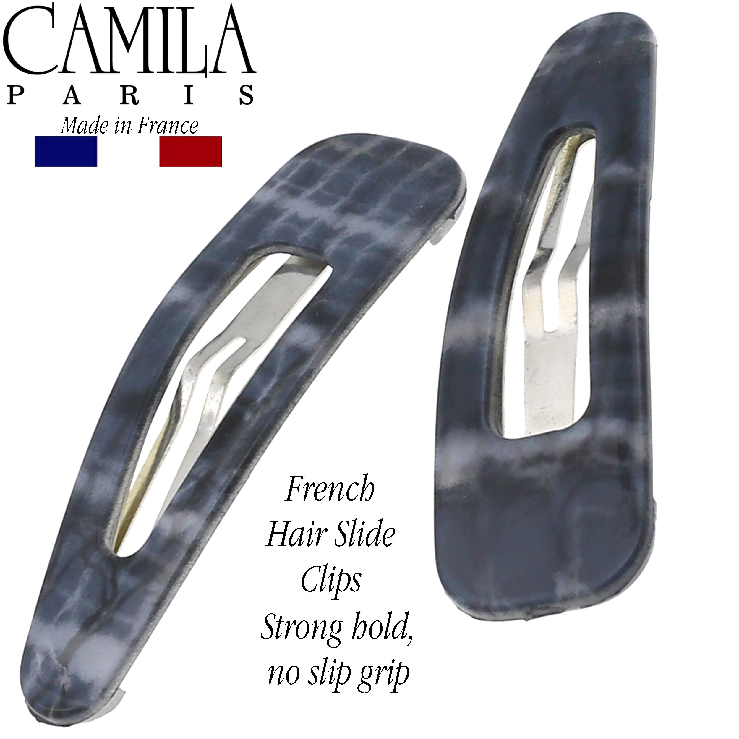 Camila Paris French barrette cellulose acetate