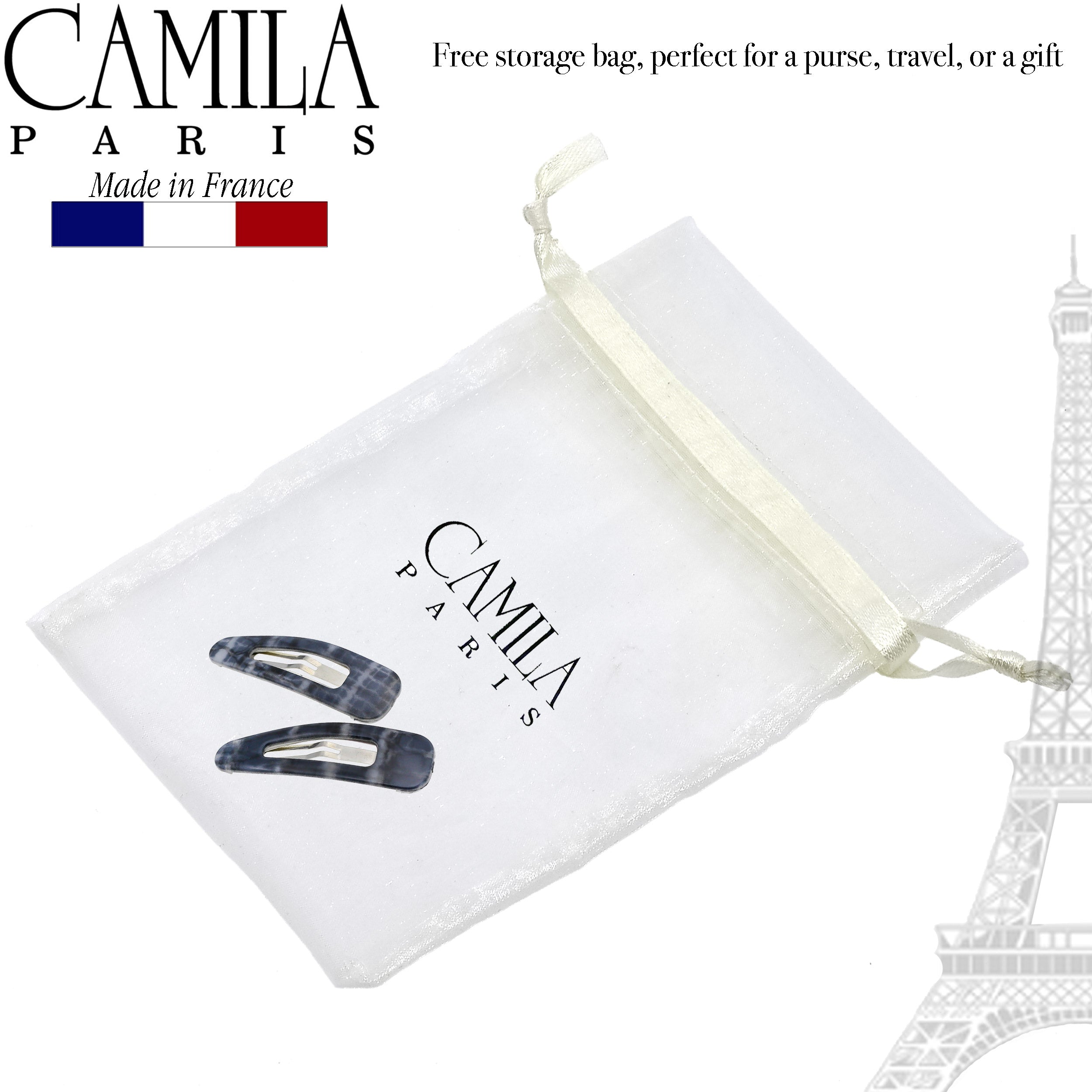 Camila Paris French barrette cellulose acetate