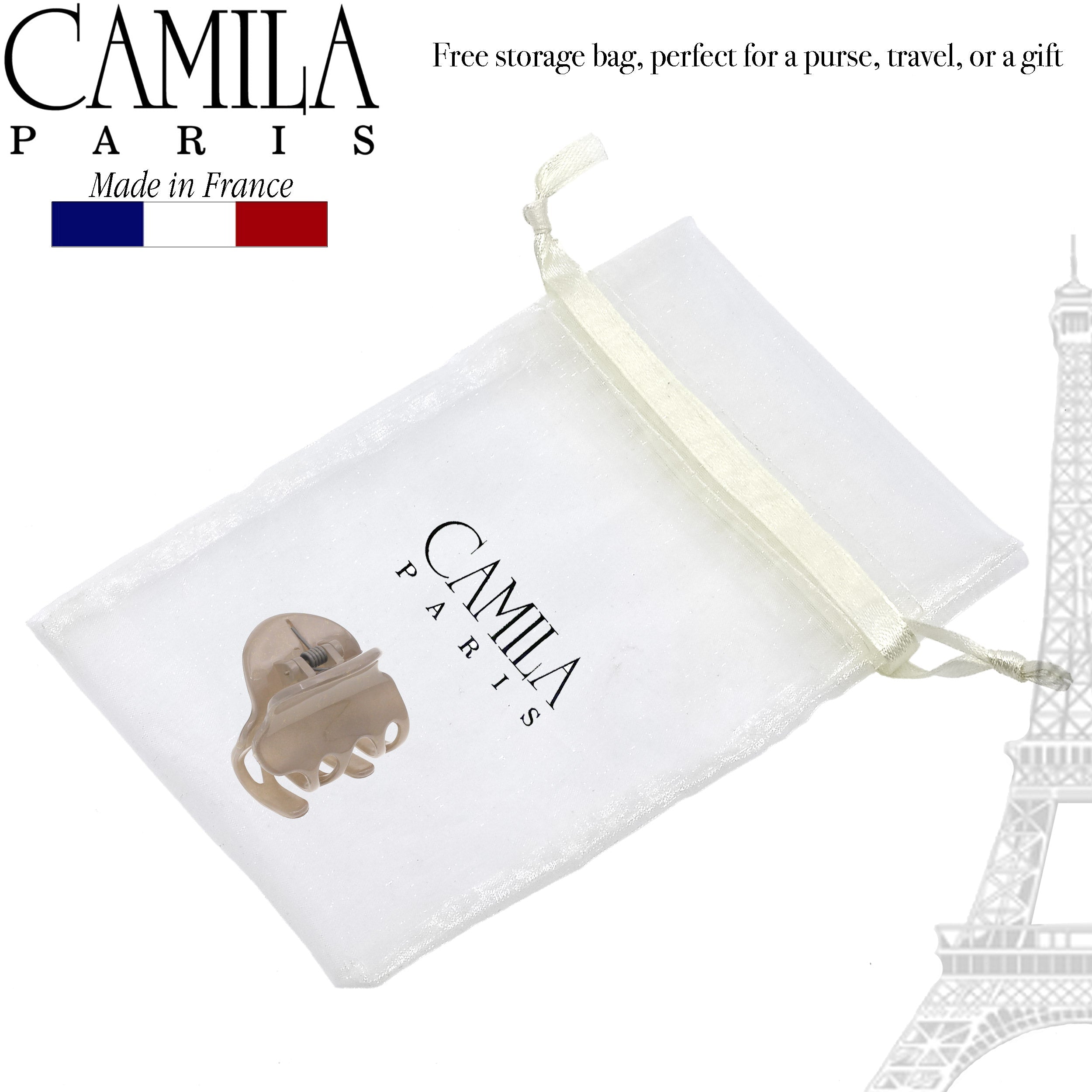 Camila Paris French hair clip cellulose acetate