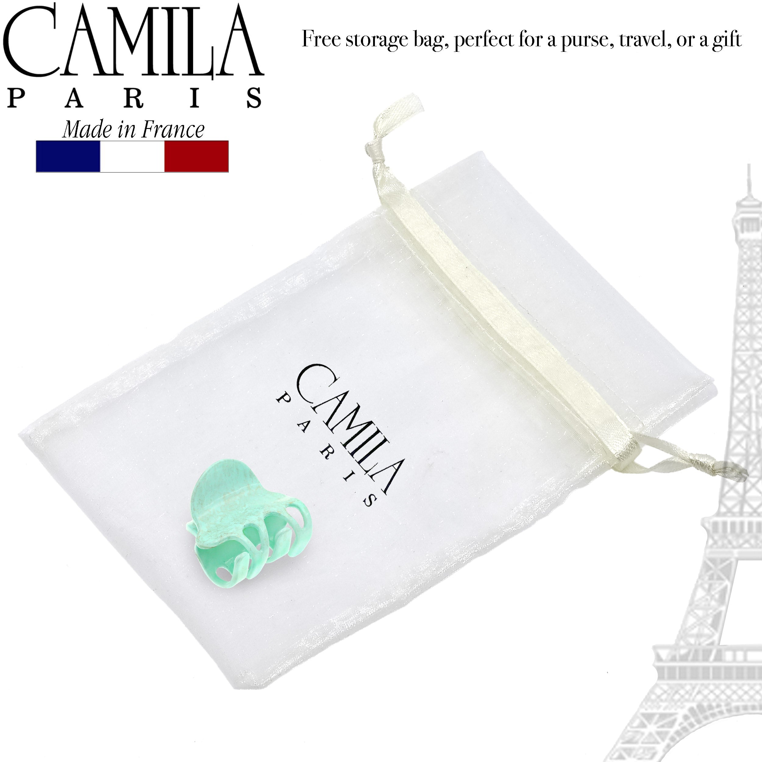 Camila Paris French hair clip cellulose acetate