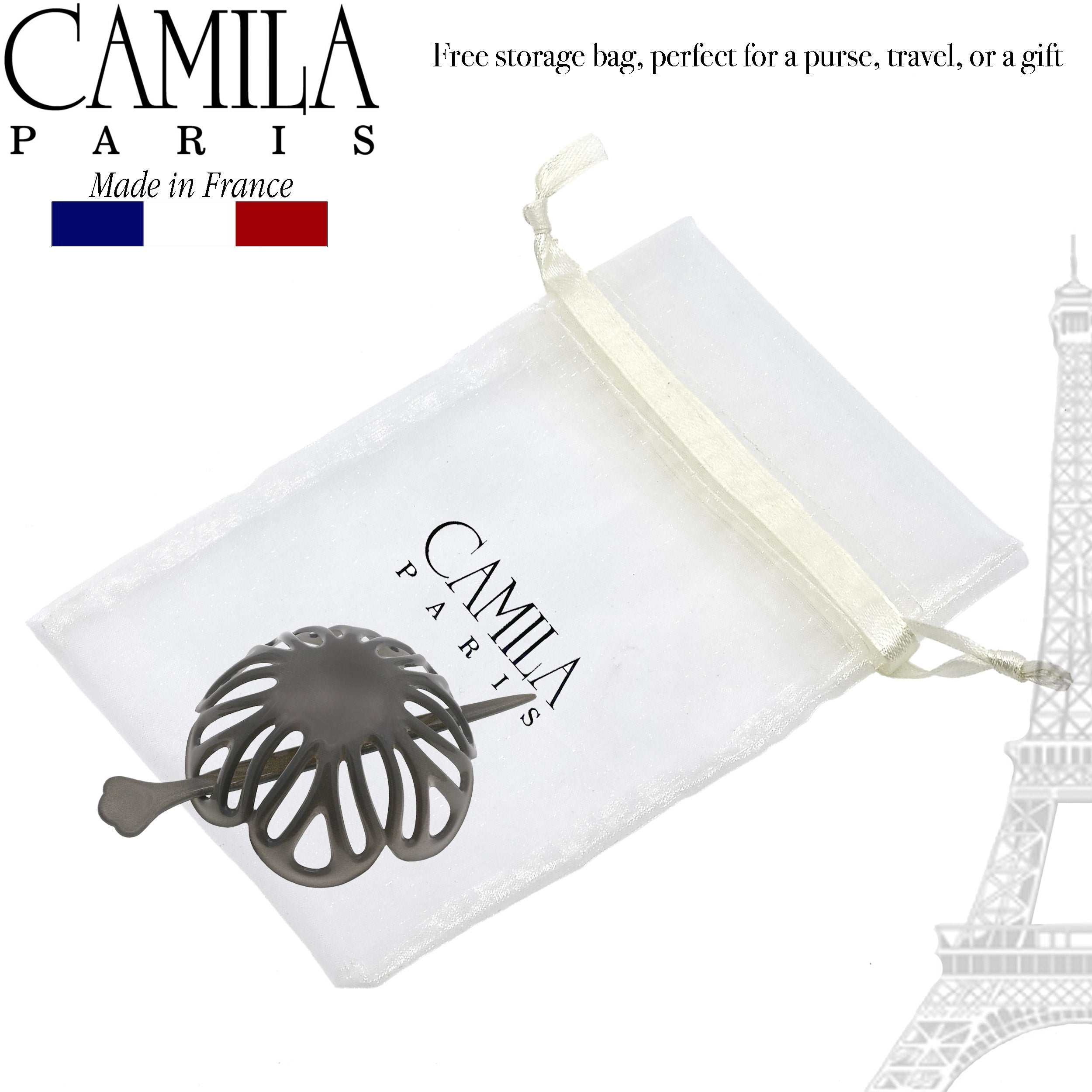 Camila Paris French bun holder cellulose acetate