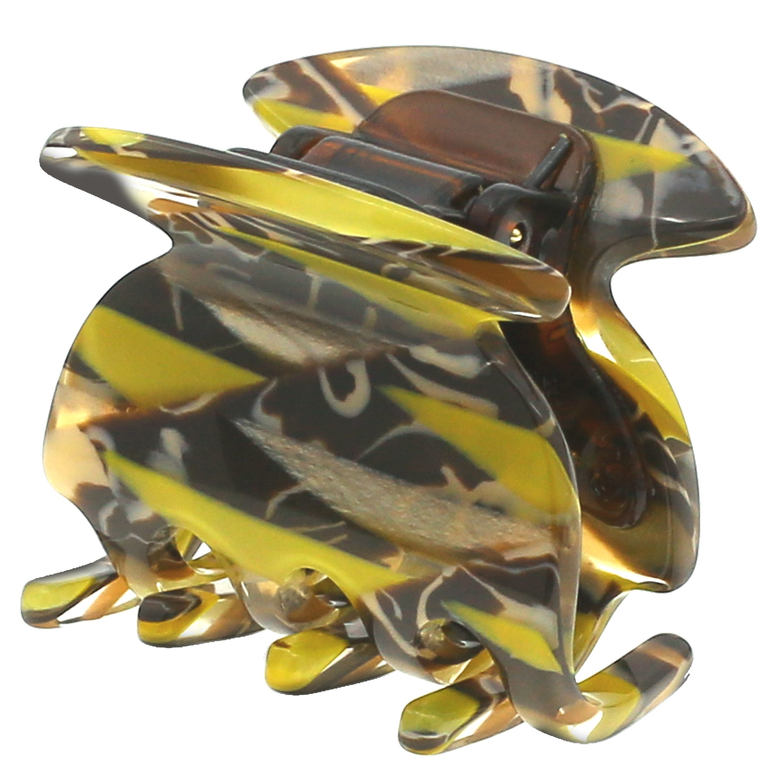 Camila Paris Spring Covered French hair clip cellulose acetate handmade