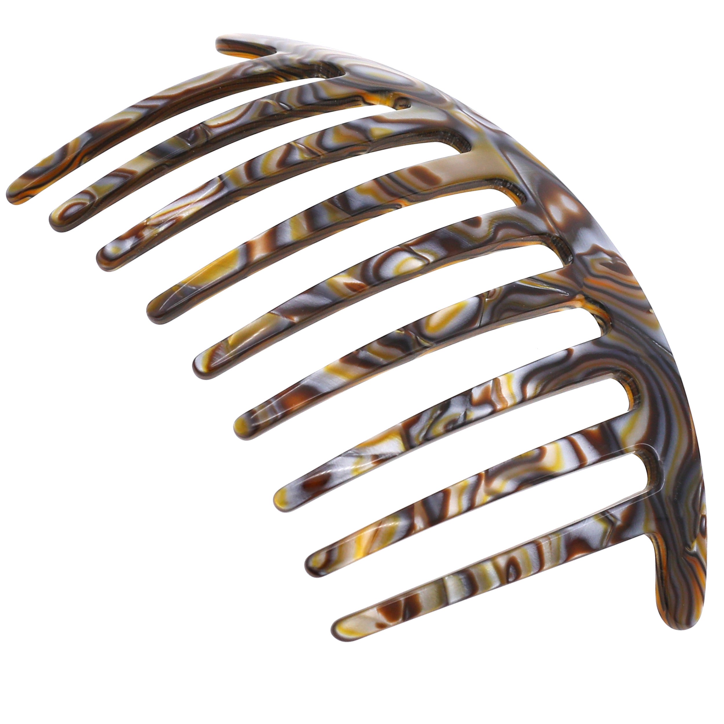 Camila Paris Detangling French side comb cellulose acetate handmade