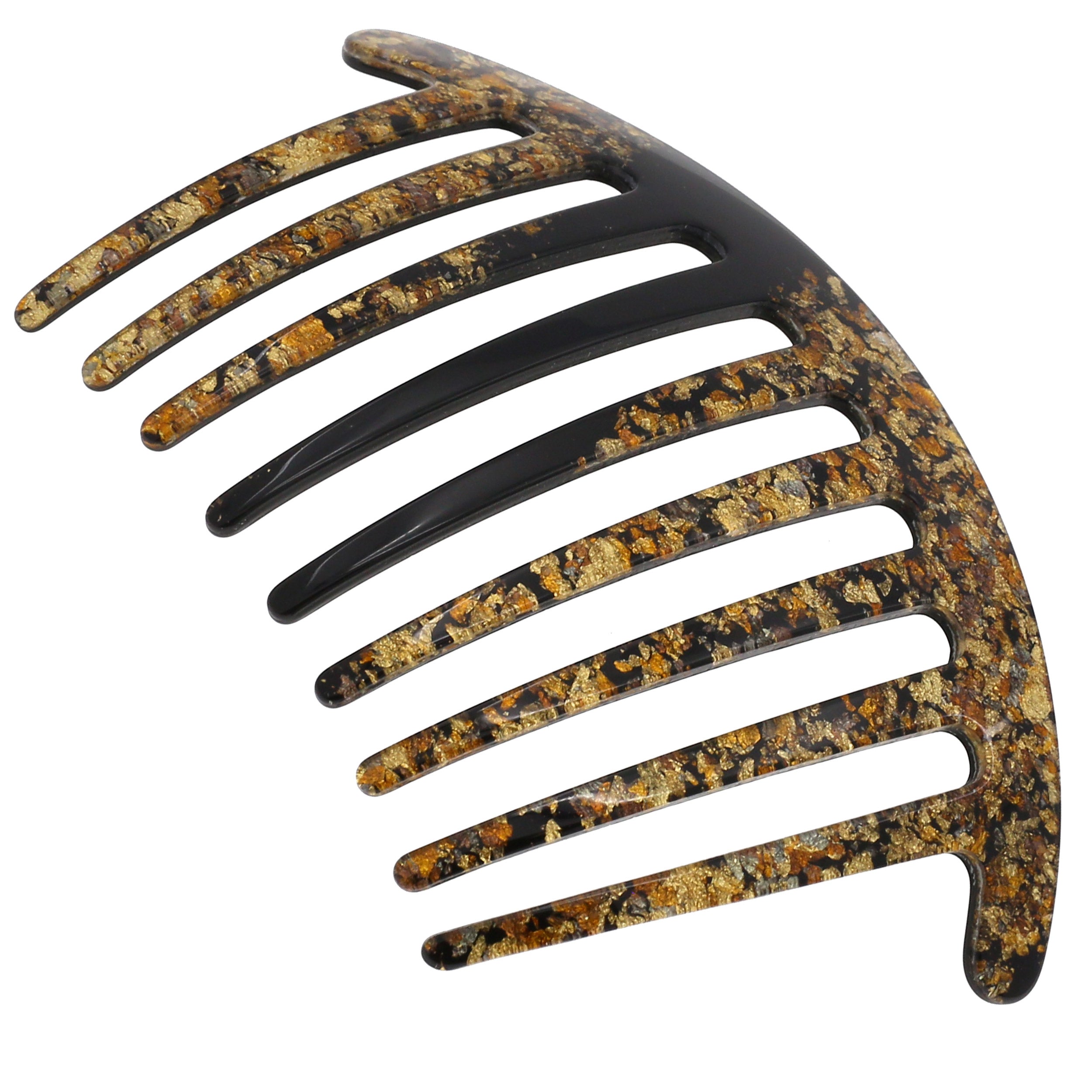 Camila Paris Detangling French side comb cellulose acetate handmade