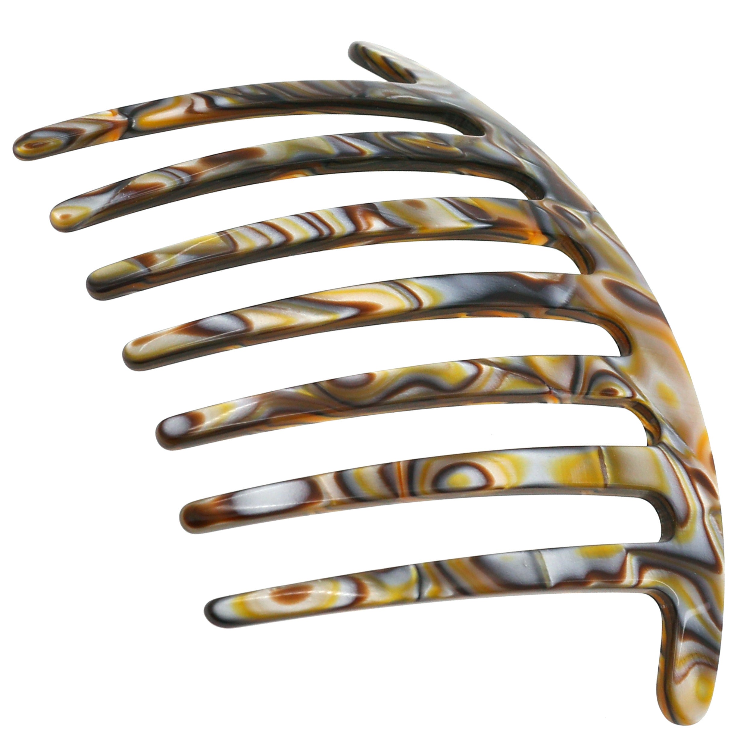 Camila Paris Detangling French side comb cellulose acetate handmade