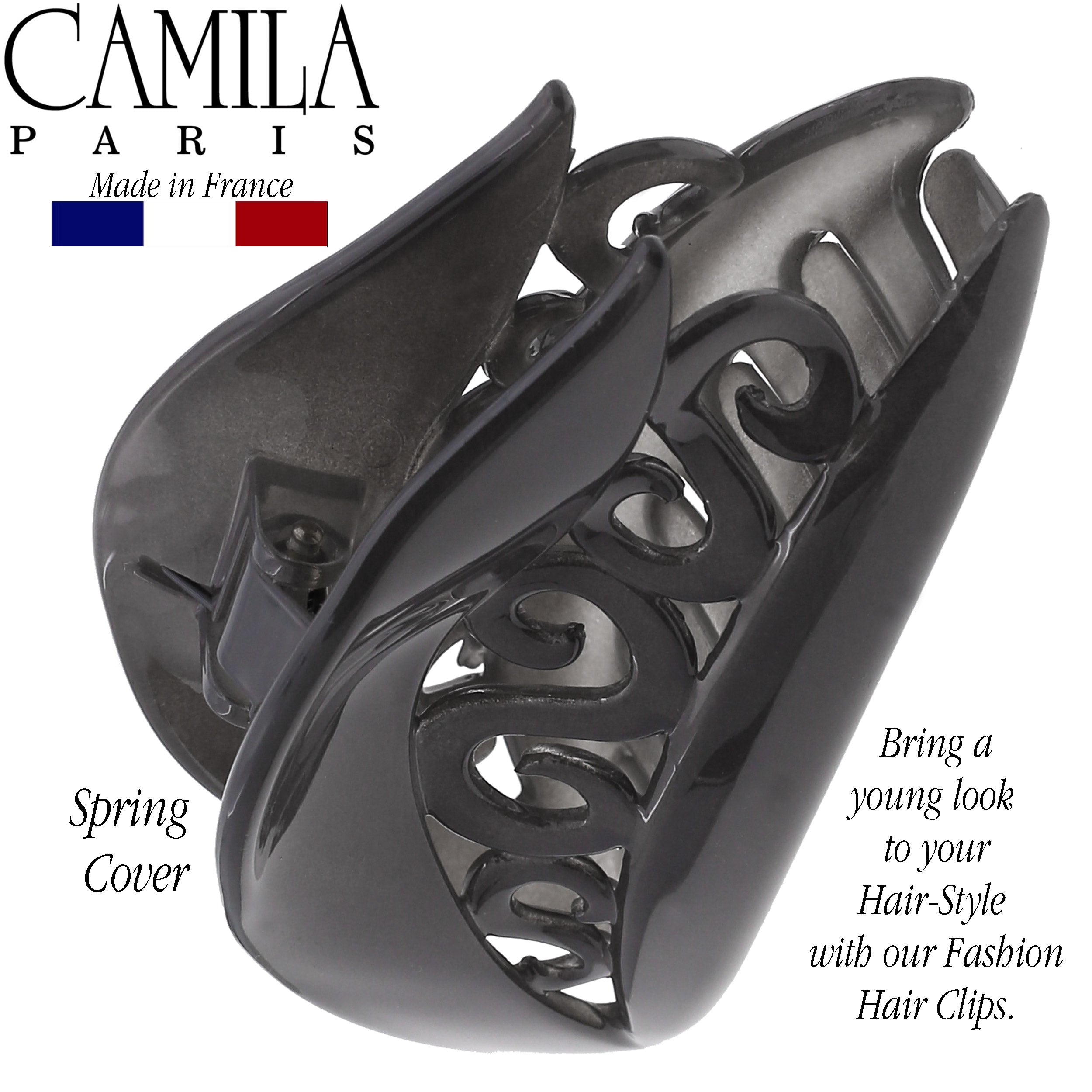 Camila Paris French hair clip cellulose acetate