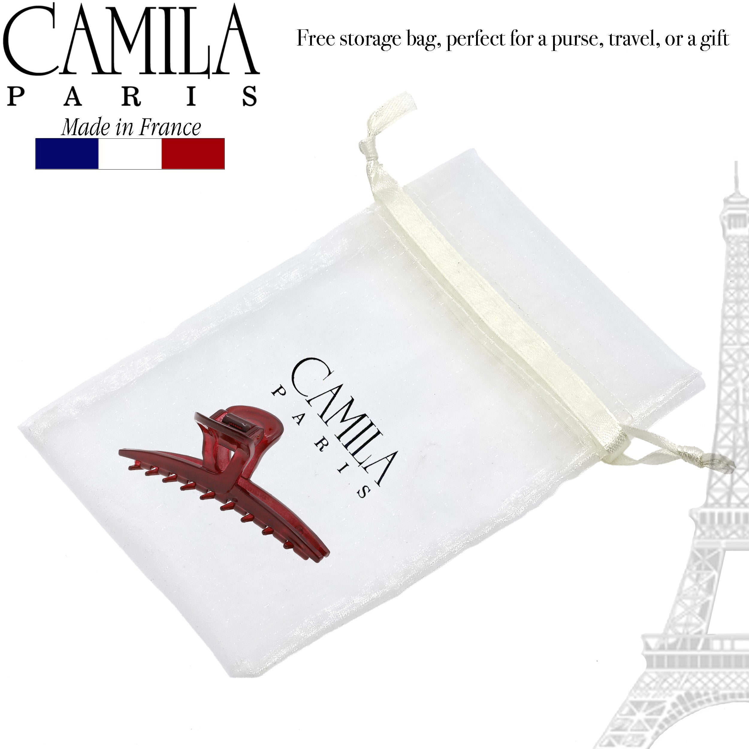 Camila Paris French hair clip cellulose acetate