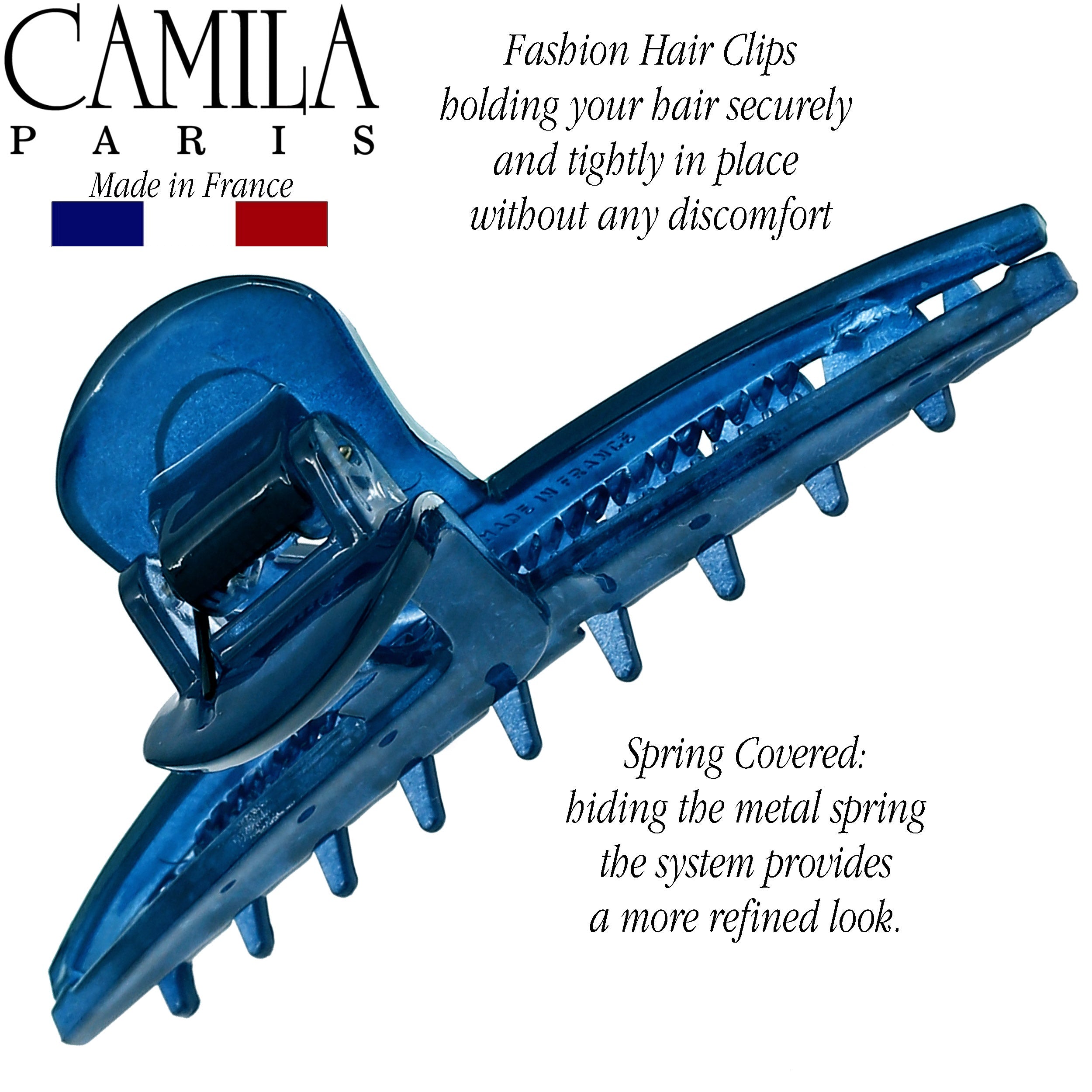 Camila Paris French hair clip cellulose acetate