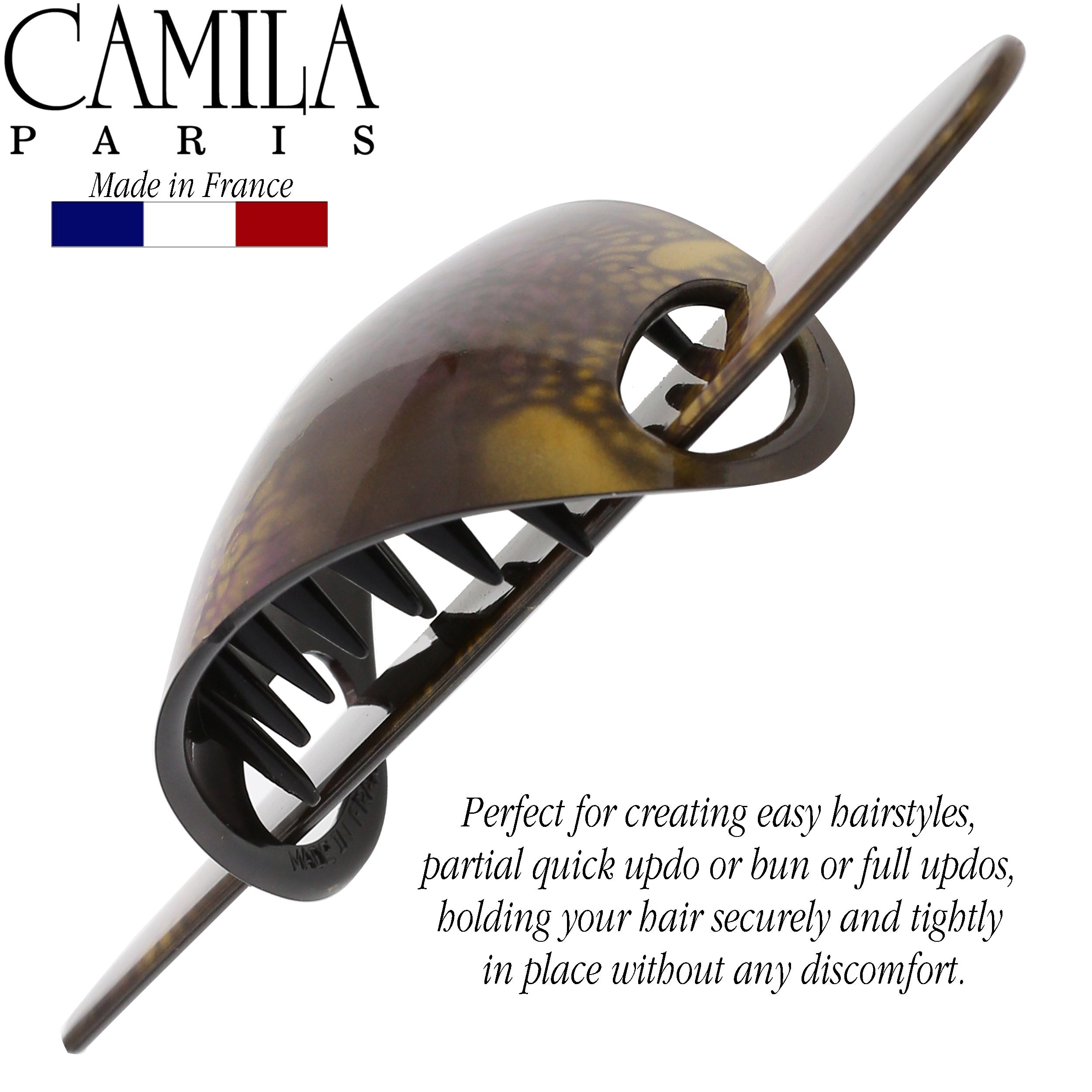 Camila Paris French bun holder cellulose acetate