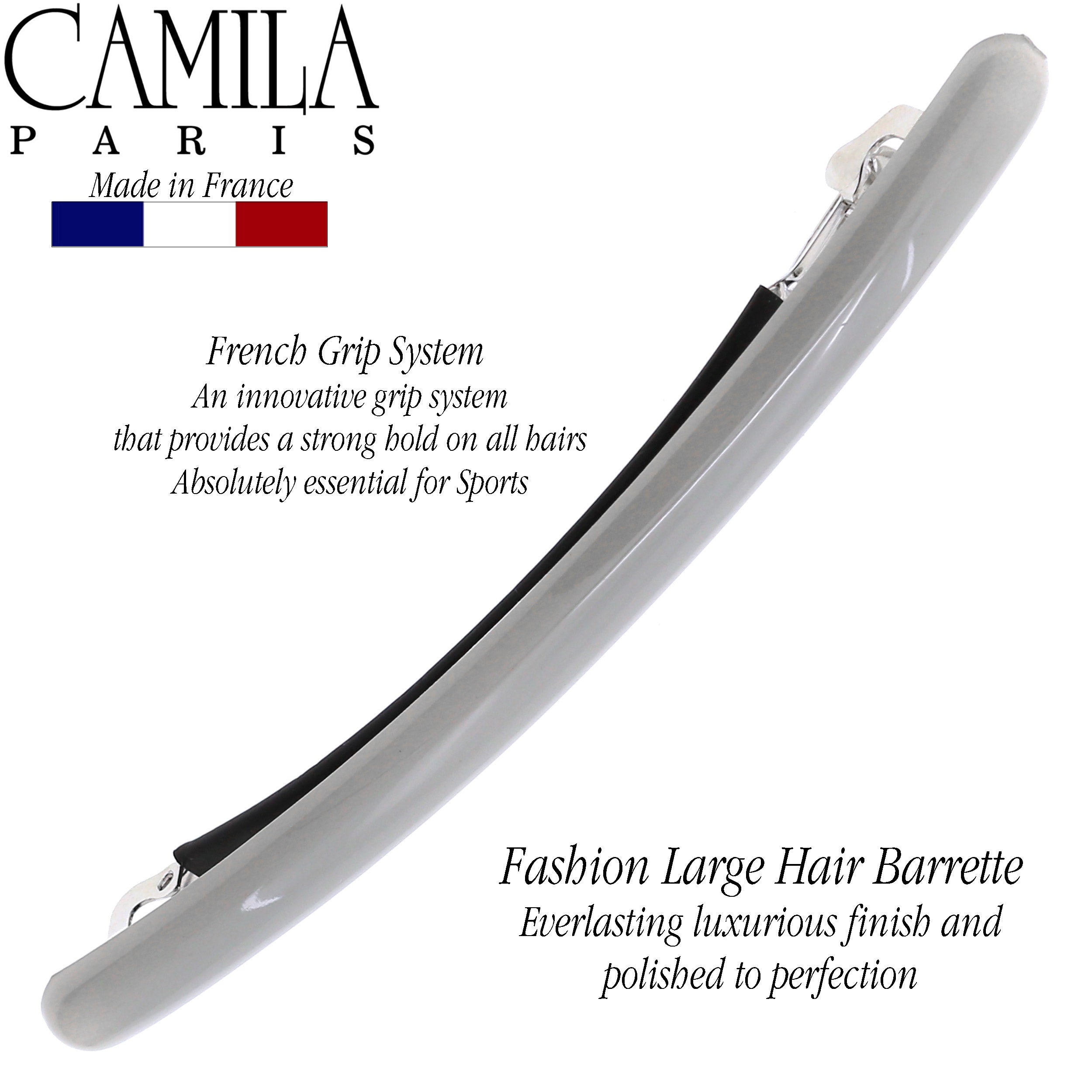 Camila Paris French barrette cellulose acetate