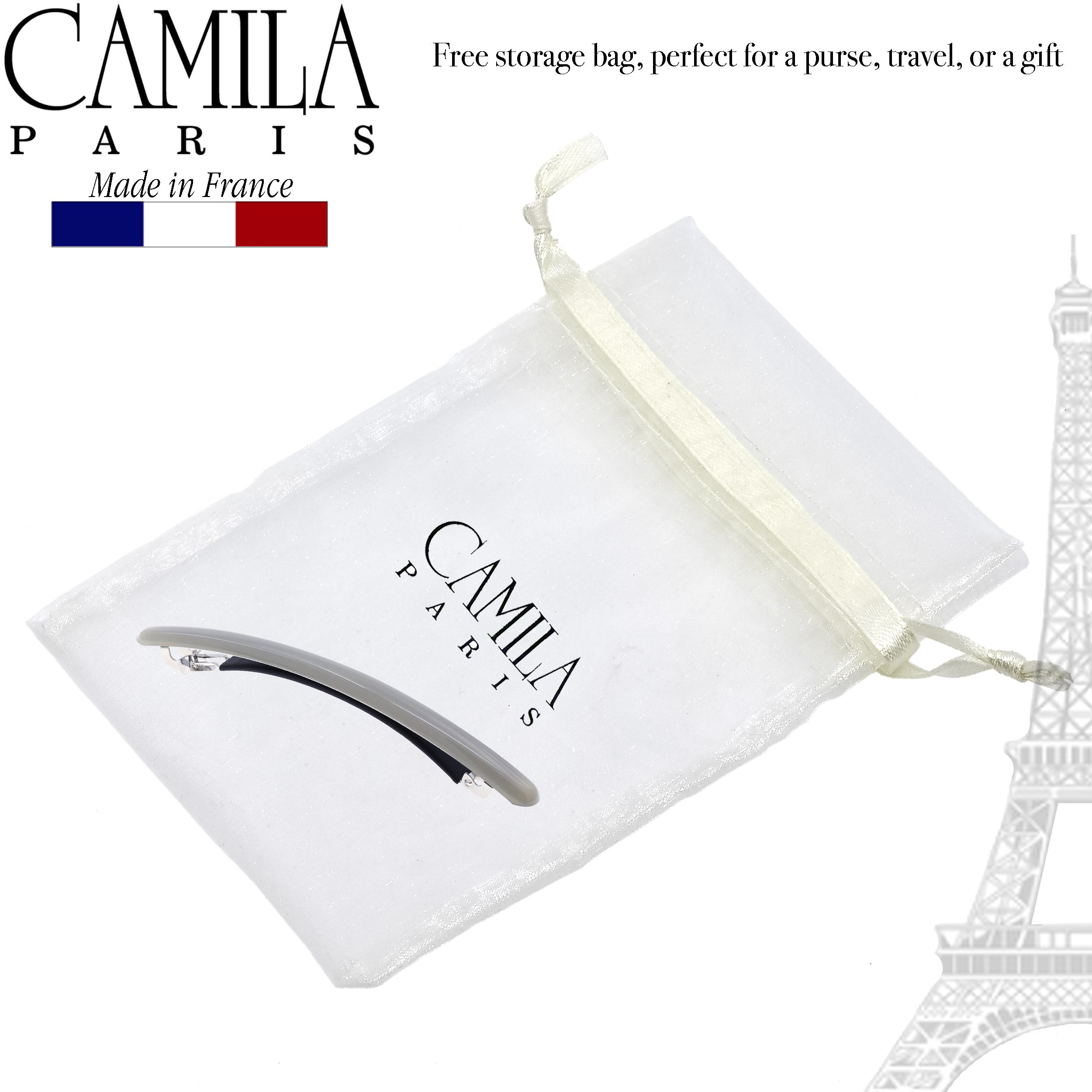 Camila Paris French barrette cellulose acetate
