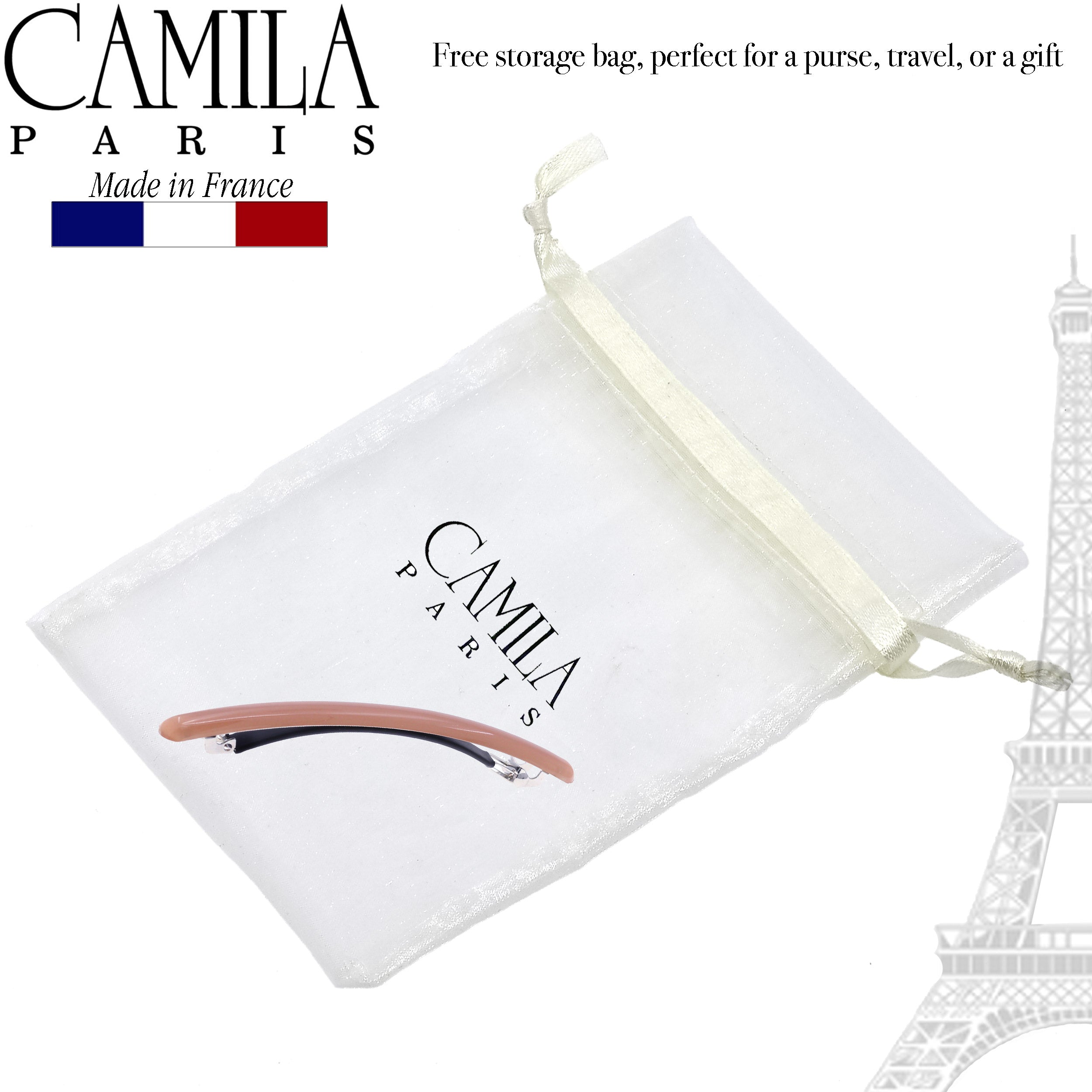 Camila Paris French barrette cellulose acetate
