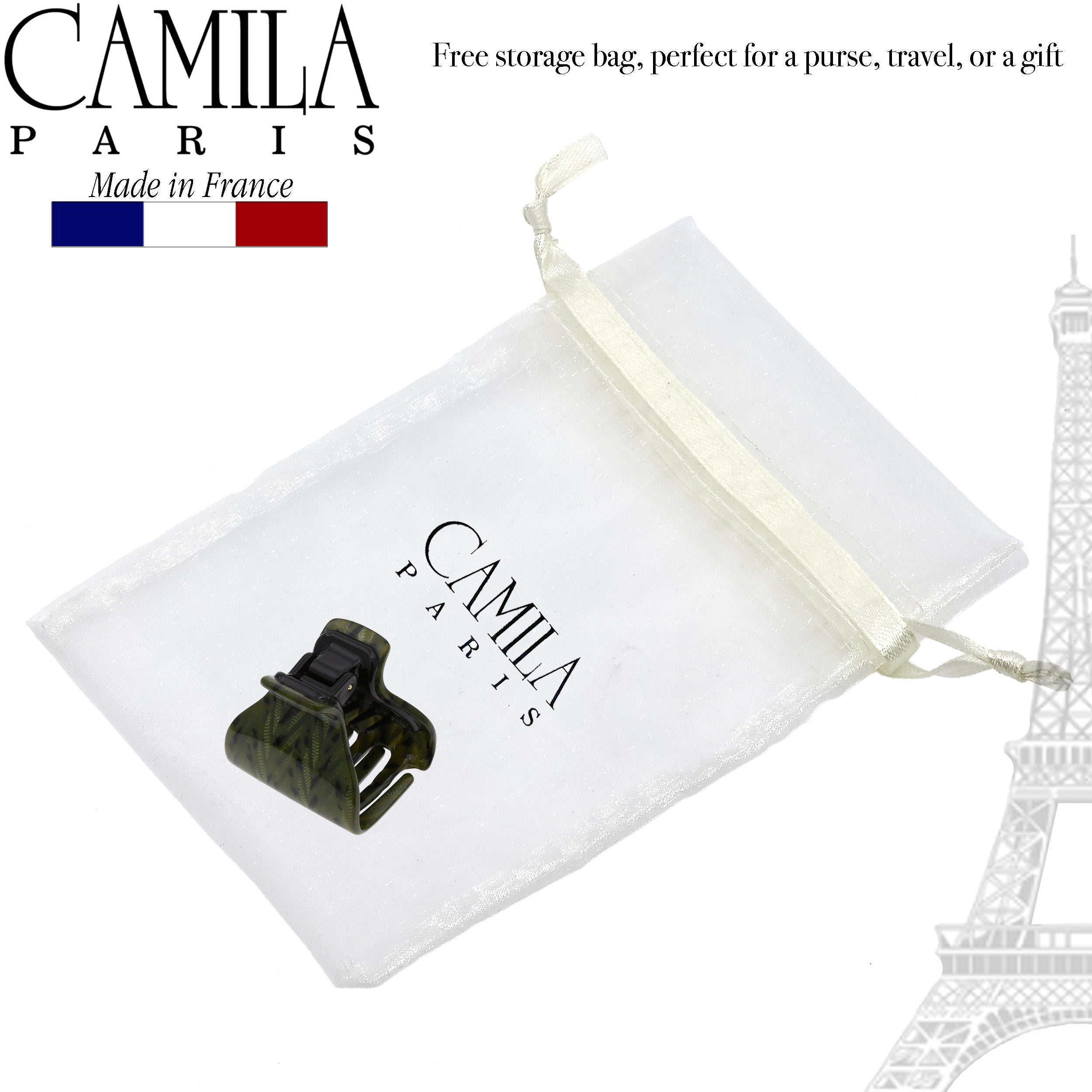 Camila Paris French hair clip cellulose acetate