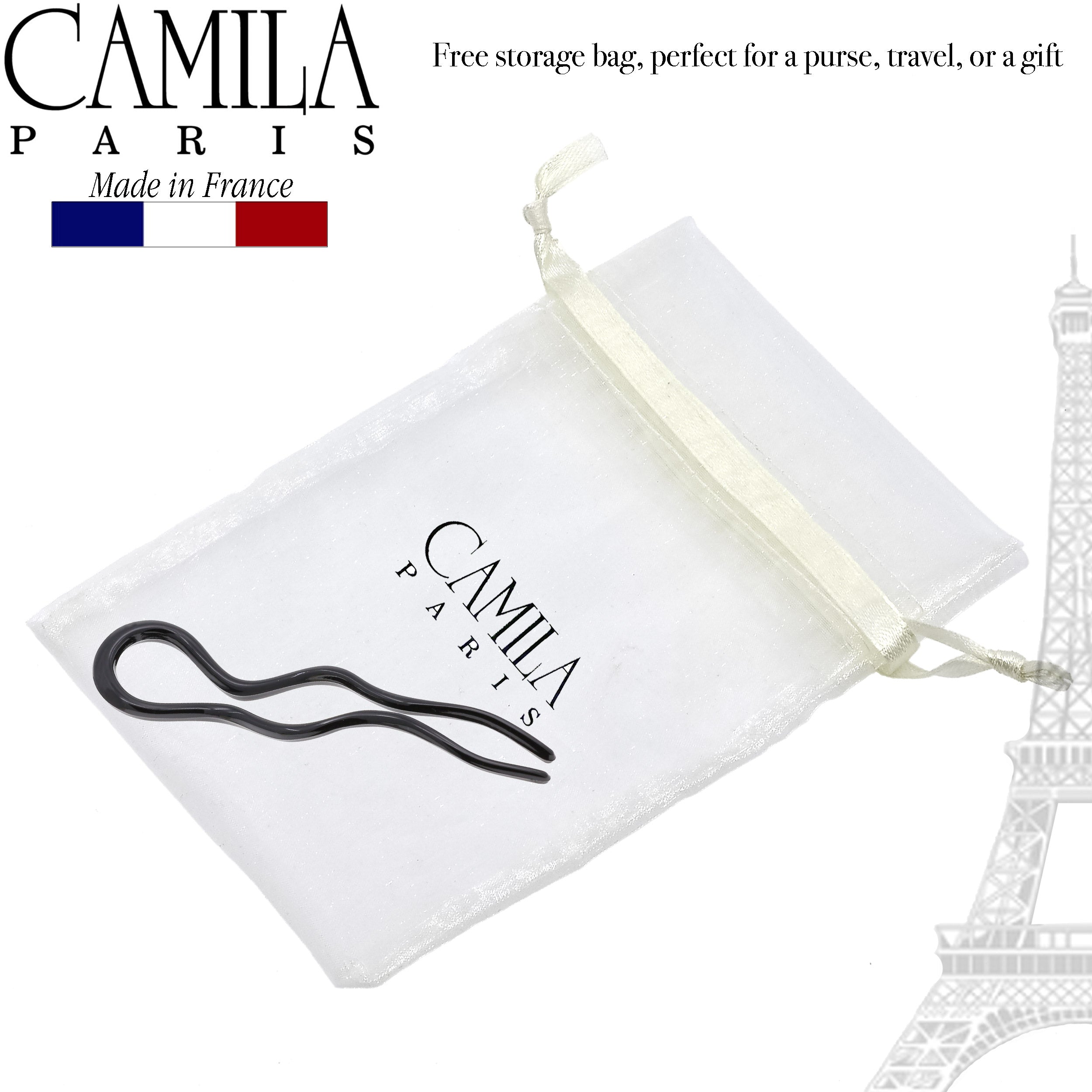 Camila Paris French hair stick cellulose acetate