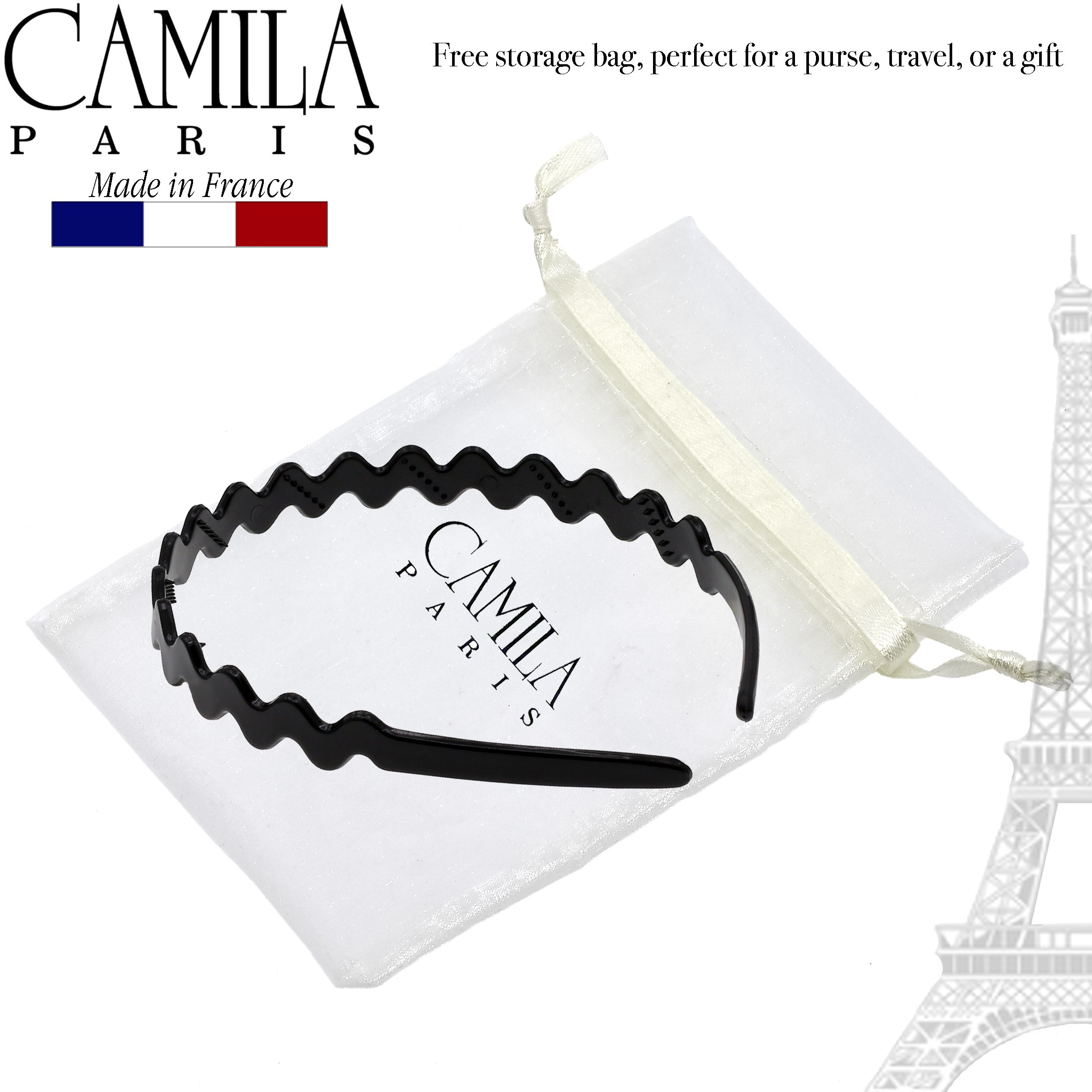Camila Paris French headband cellulose acetate