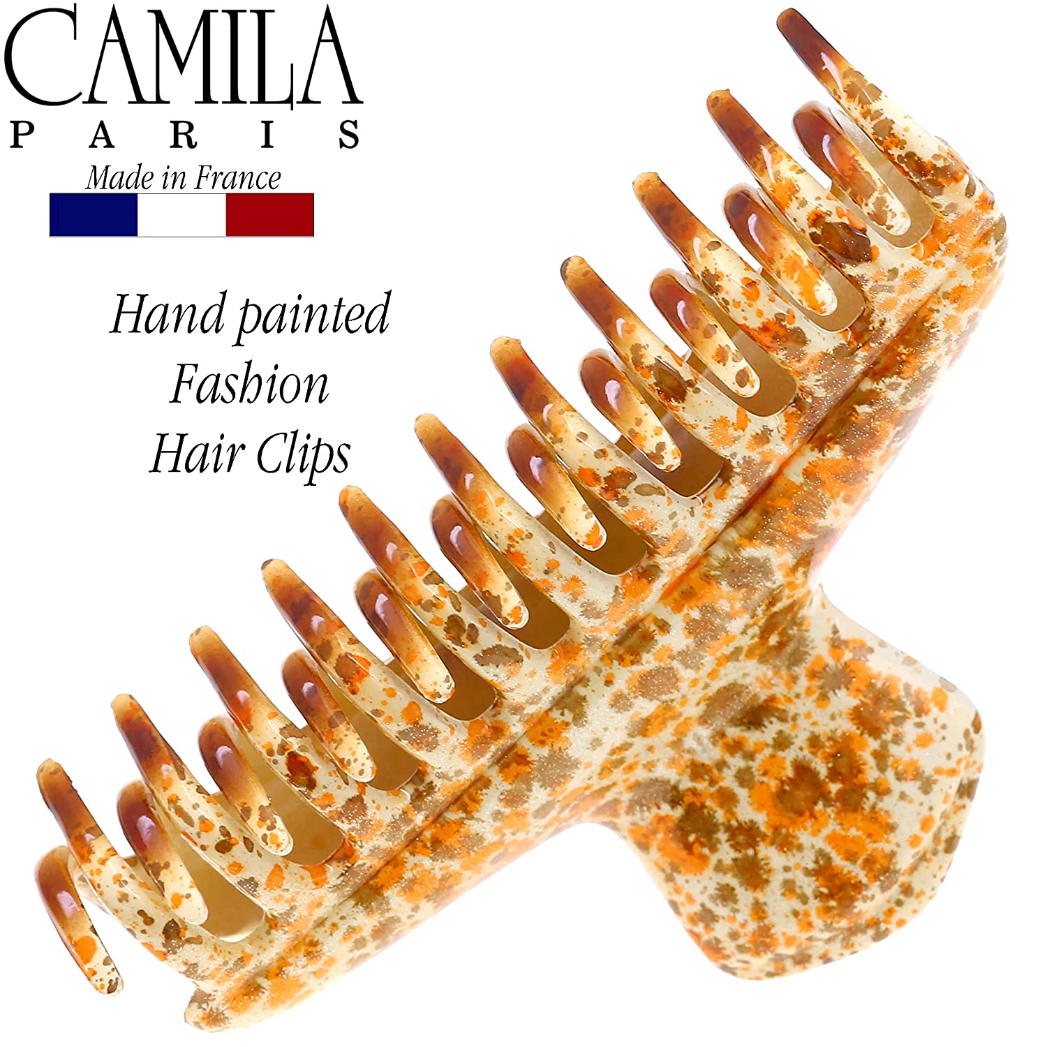 Camila Paris Victoria French hair clip cellulose acetate