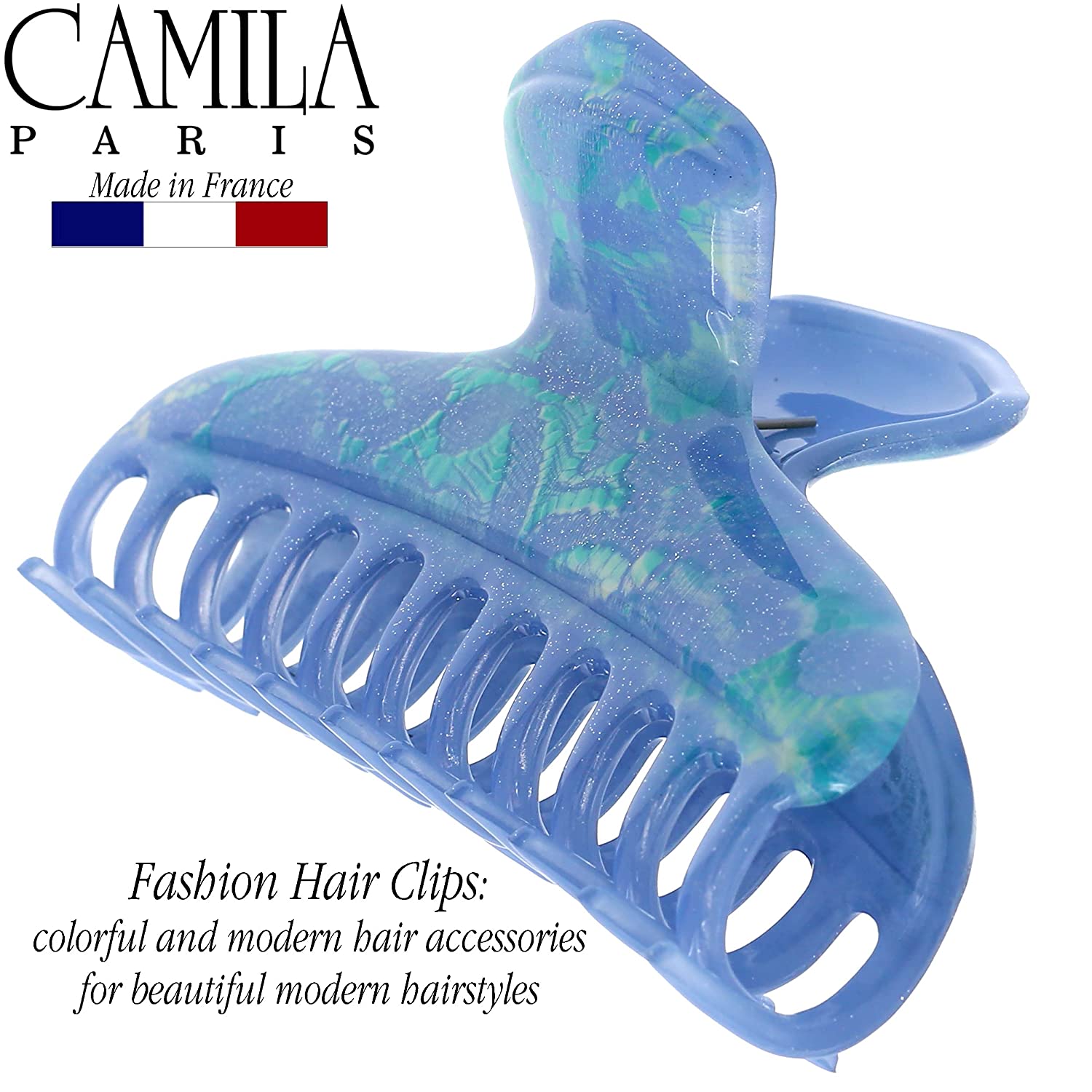 Camila Paris Victoria French hair clip cellulose acetate