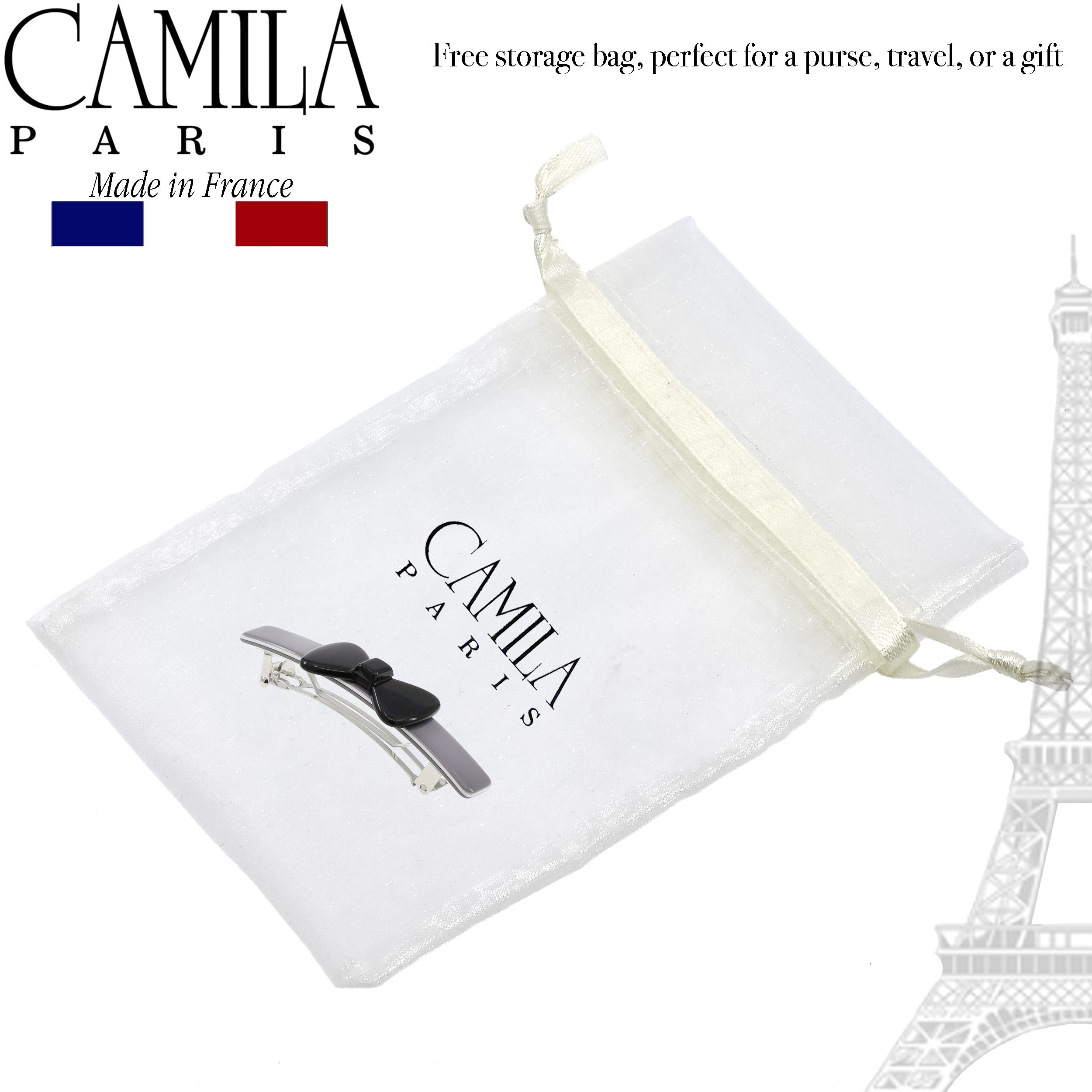 Camila Paris French barrette cellulose acetate handmade
