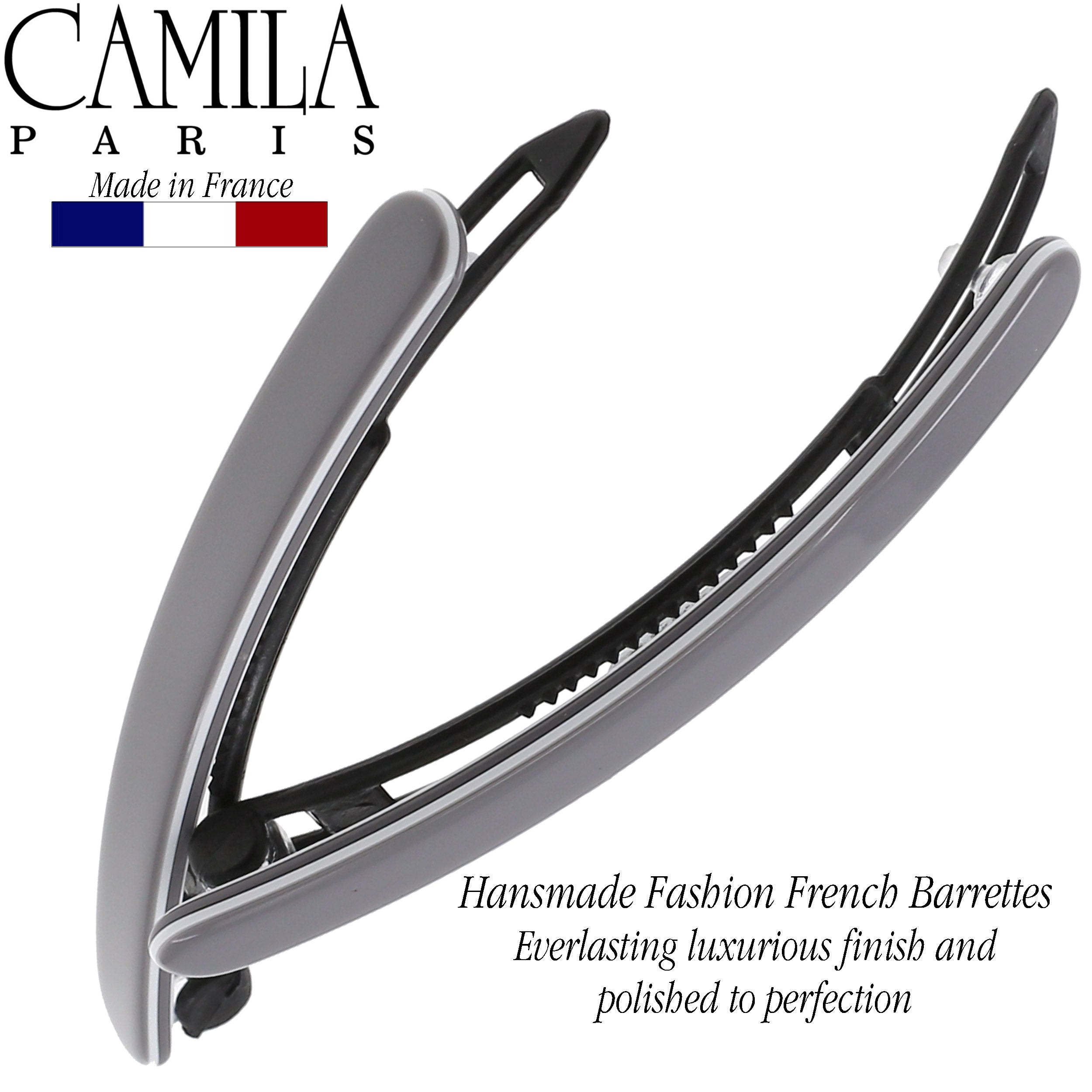 Camila Paris Metal-Free French barrette cellulose acetate