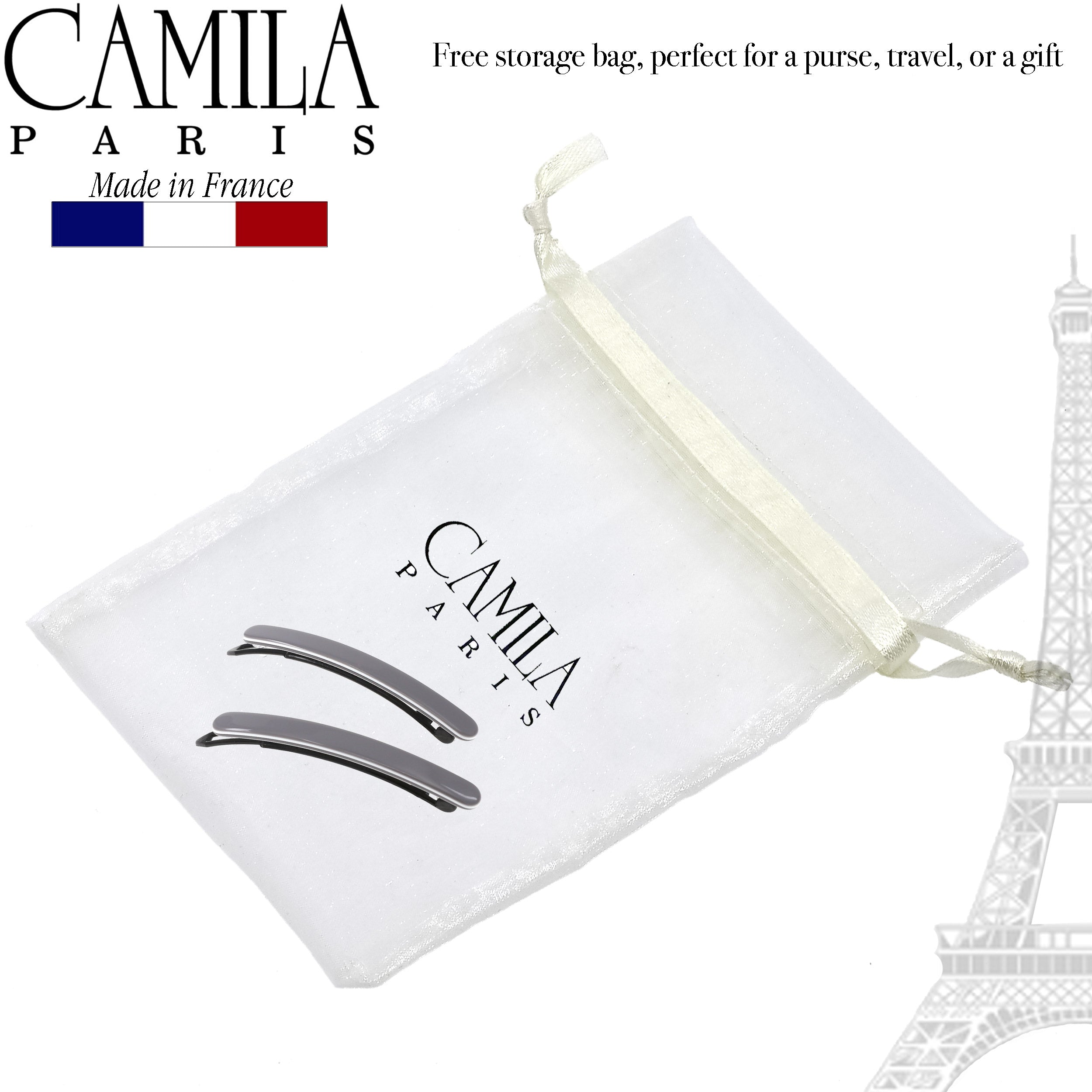 Camila Paris Metal-Free French barrette cellulose acetate