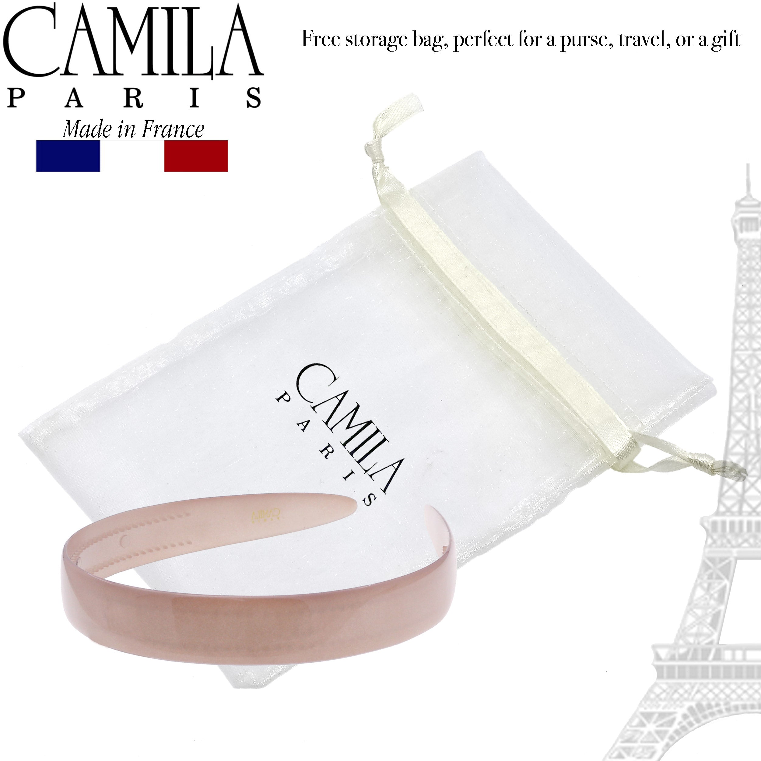 Camila Paris 0.75 inch Classic Comfort French headband cellulose acetate