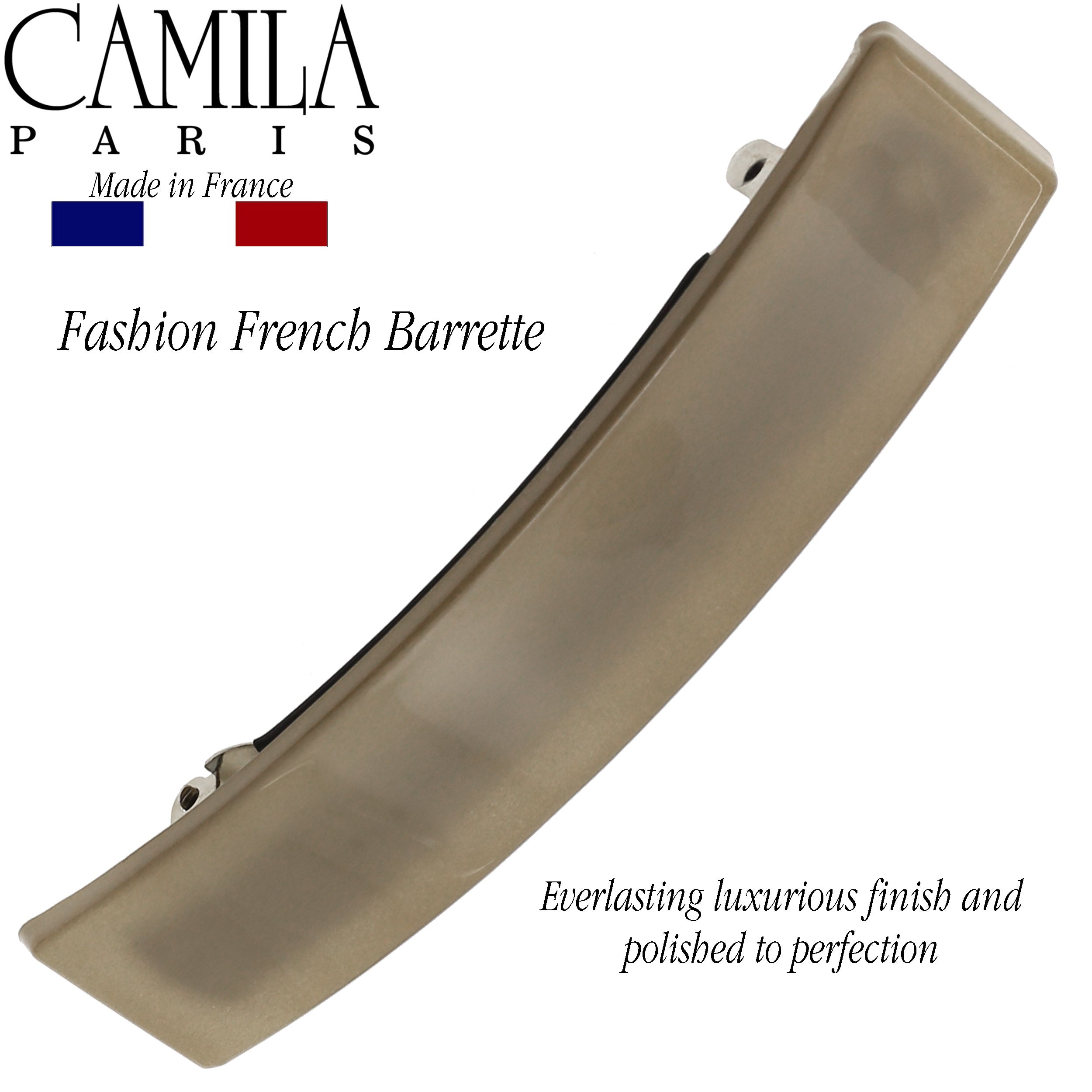 Camila Paris French barrette cellulose acetate