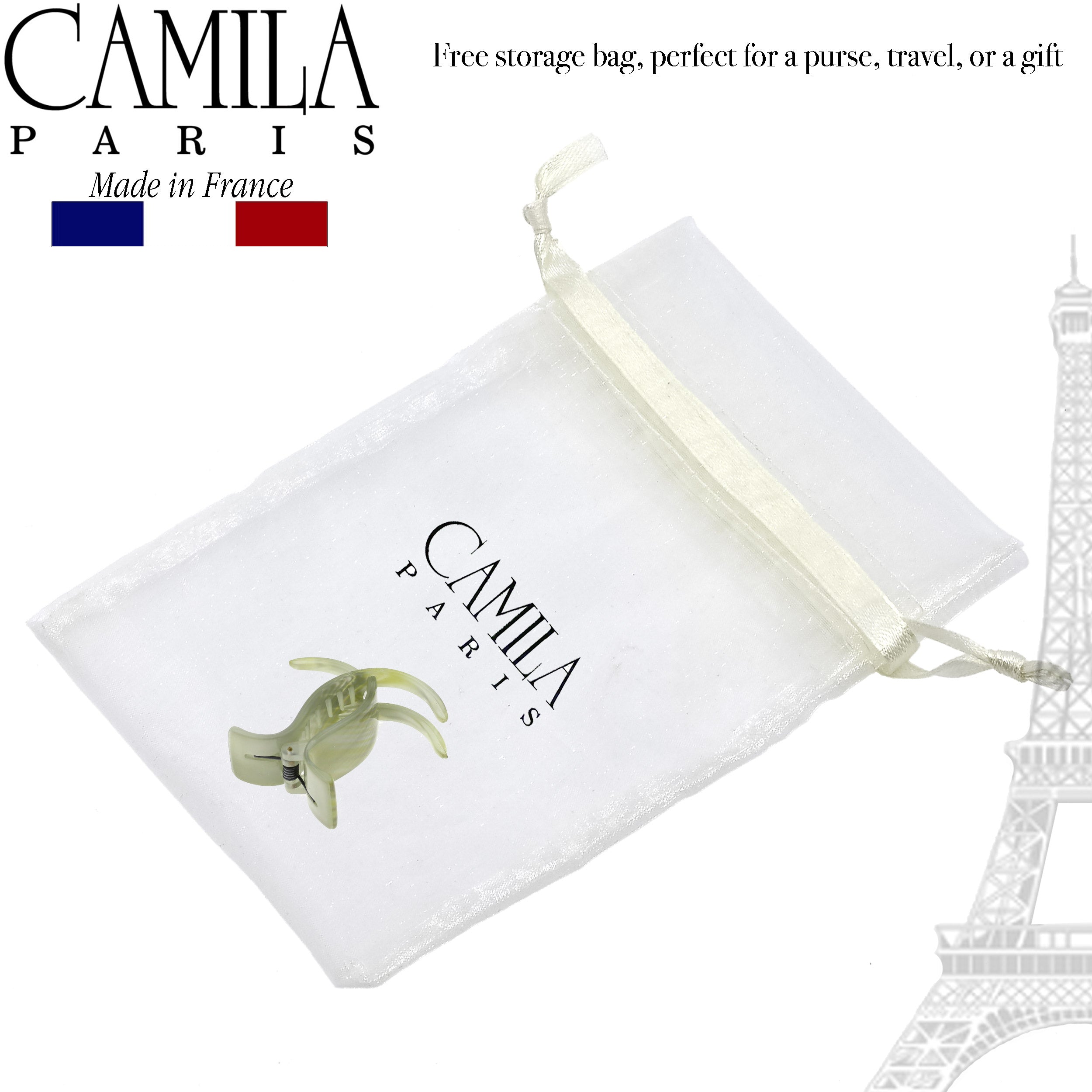 Camila Paris Lily French hair clip cellulose acetate
