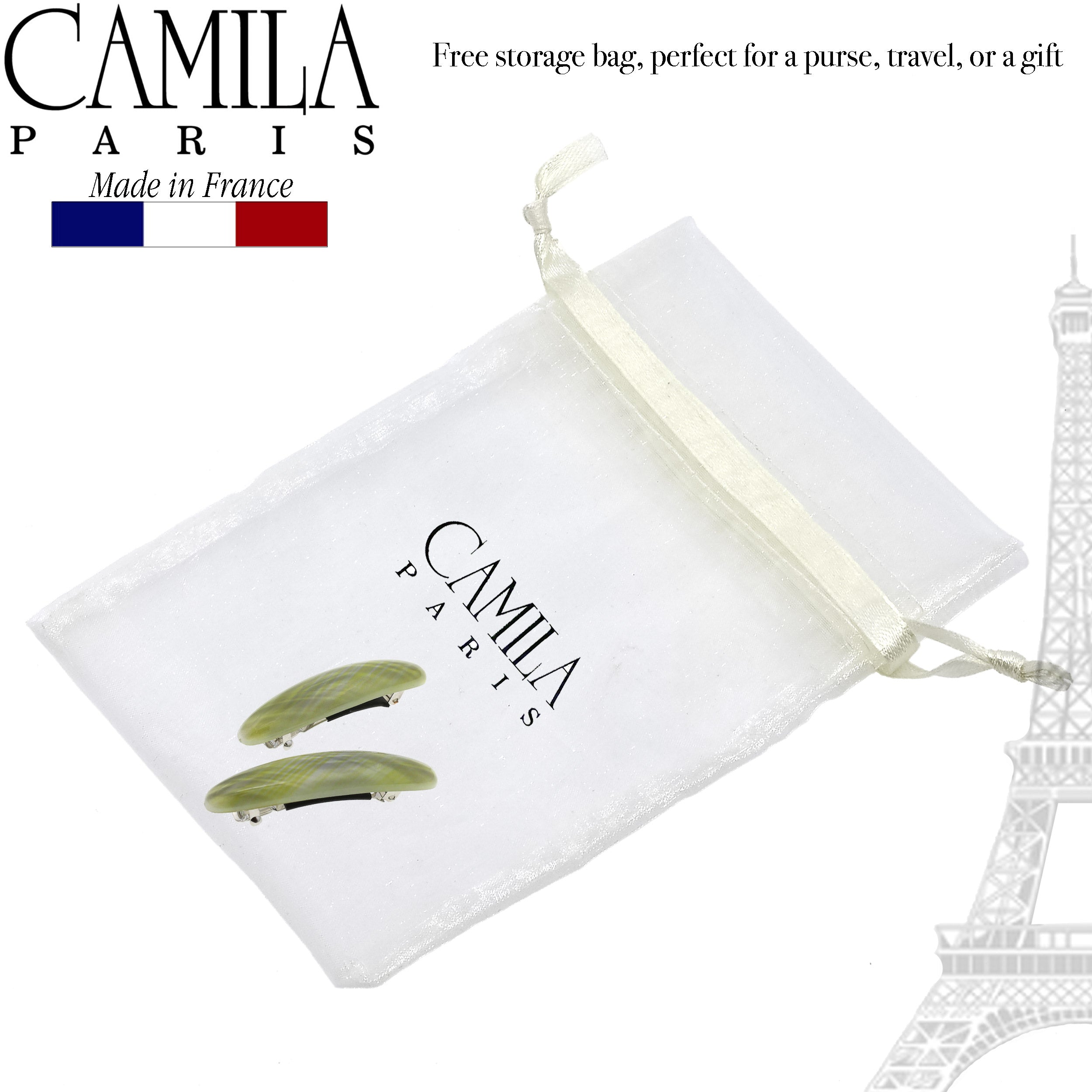Camila Paris French barrette cellulose acetate