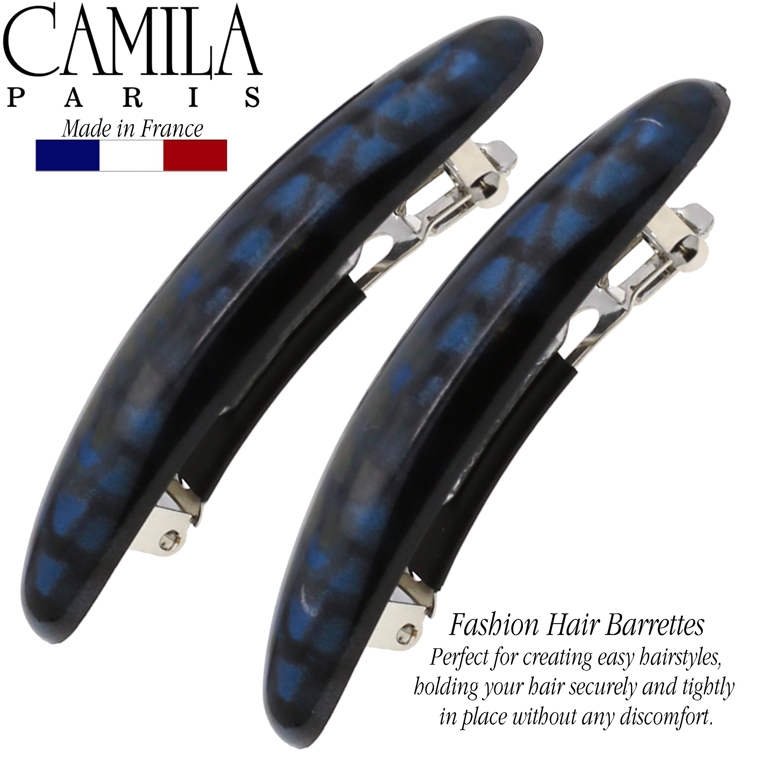 Camila Paris French barrette cellulose acetate