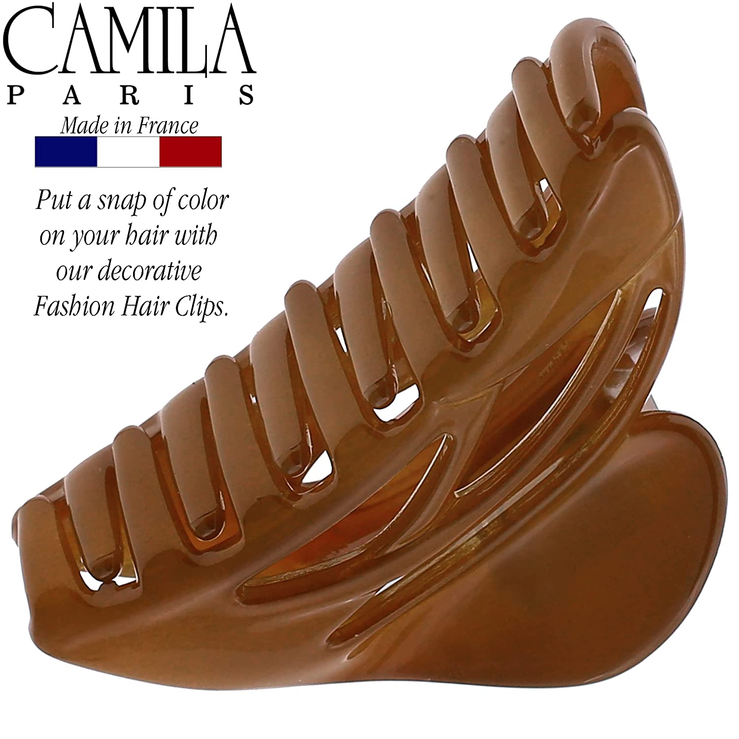 Camila Paris 3.75 Inch French hair clip cellulose acetate