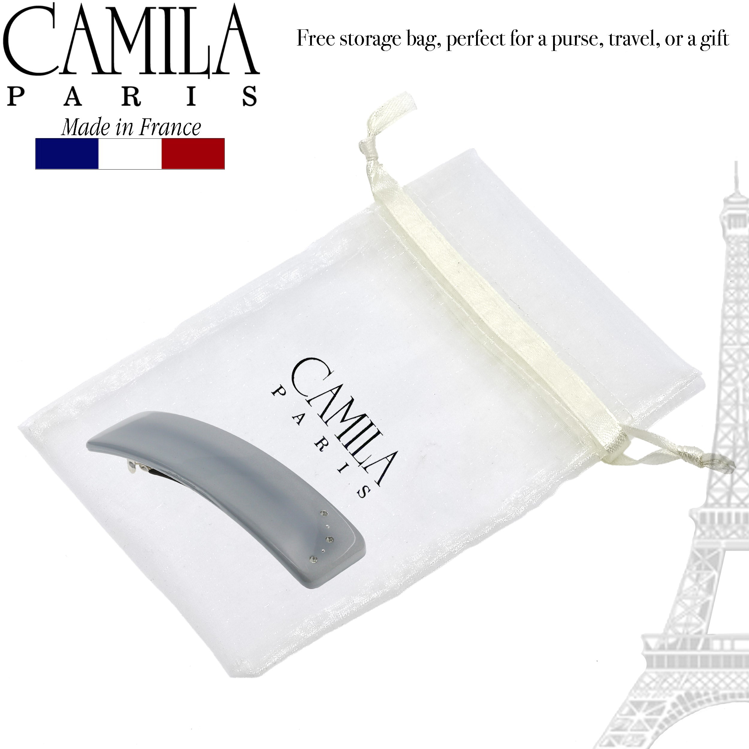 Camila Paris French barrette cellulose acetate