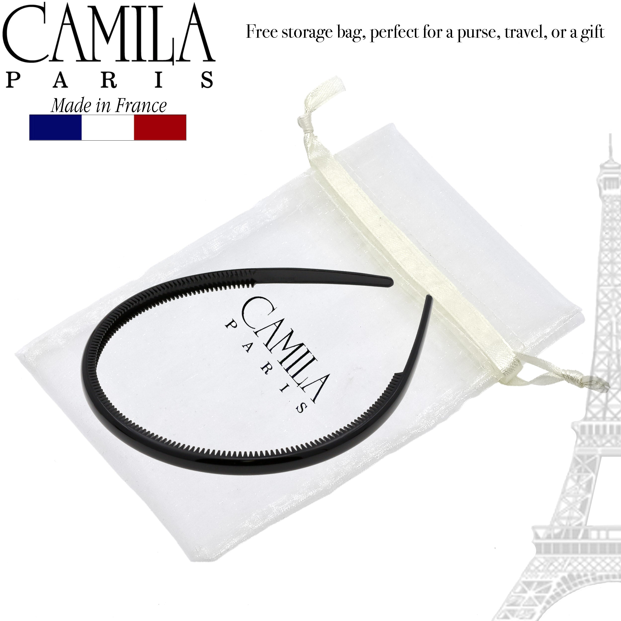 Camila Paris 0.25 inch Classic Comfort French headband cellulose acetate