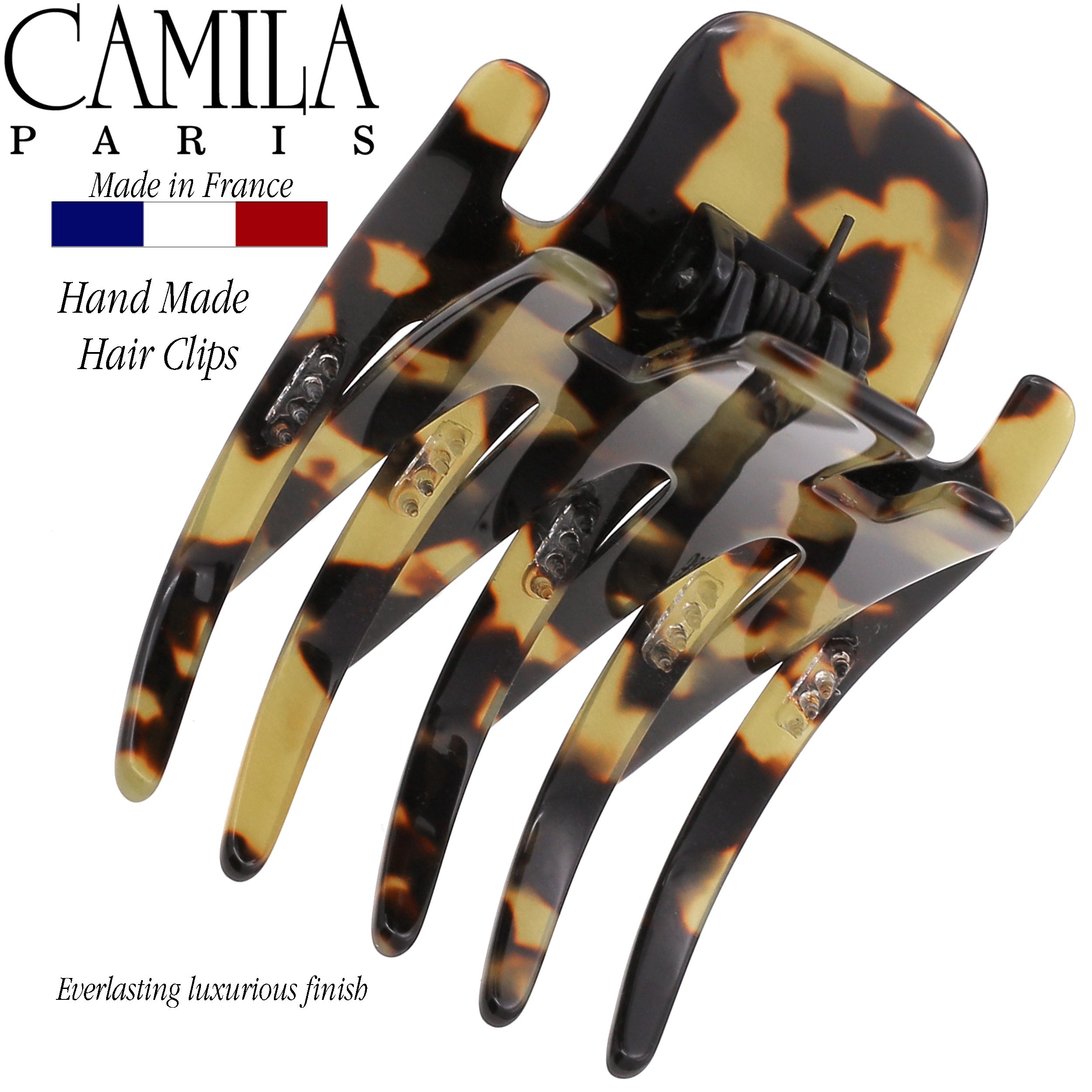 Camila Paris Mimi French hair clip cellulose acetate