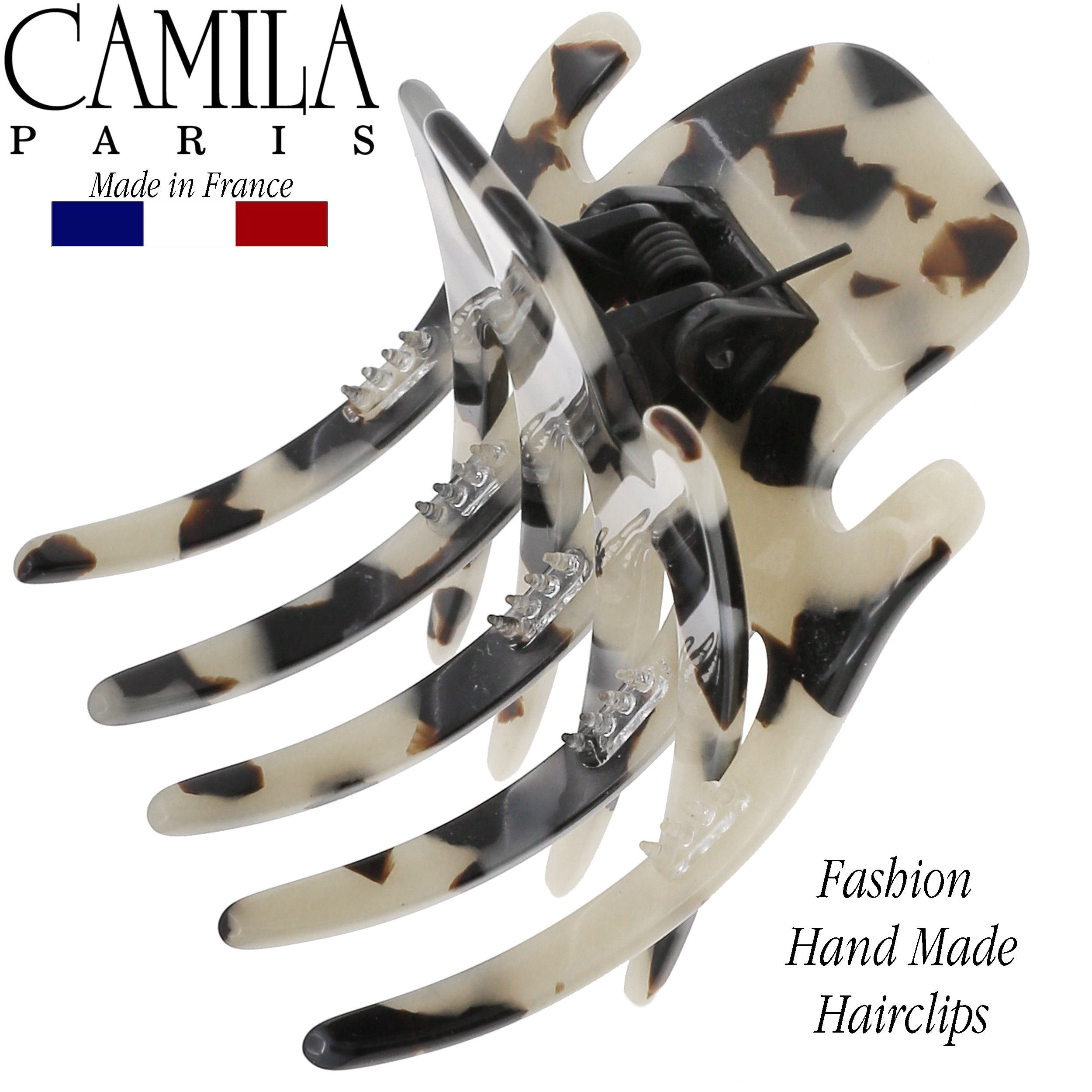 Camila Paris Mimi French hair clip cellulose acetate
