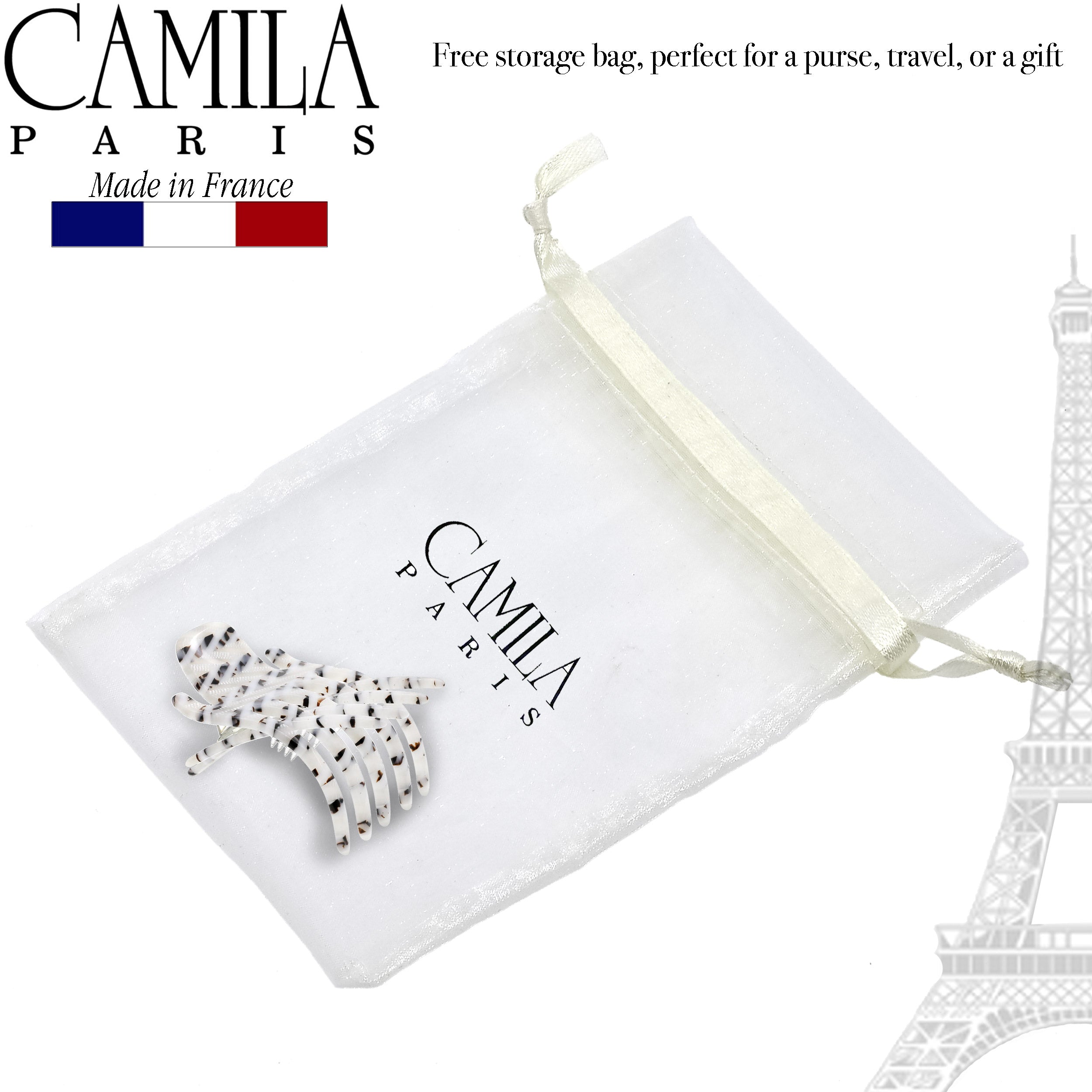 Camila Paris Mimi French hair clip cellulose acetate