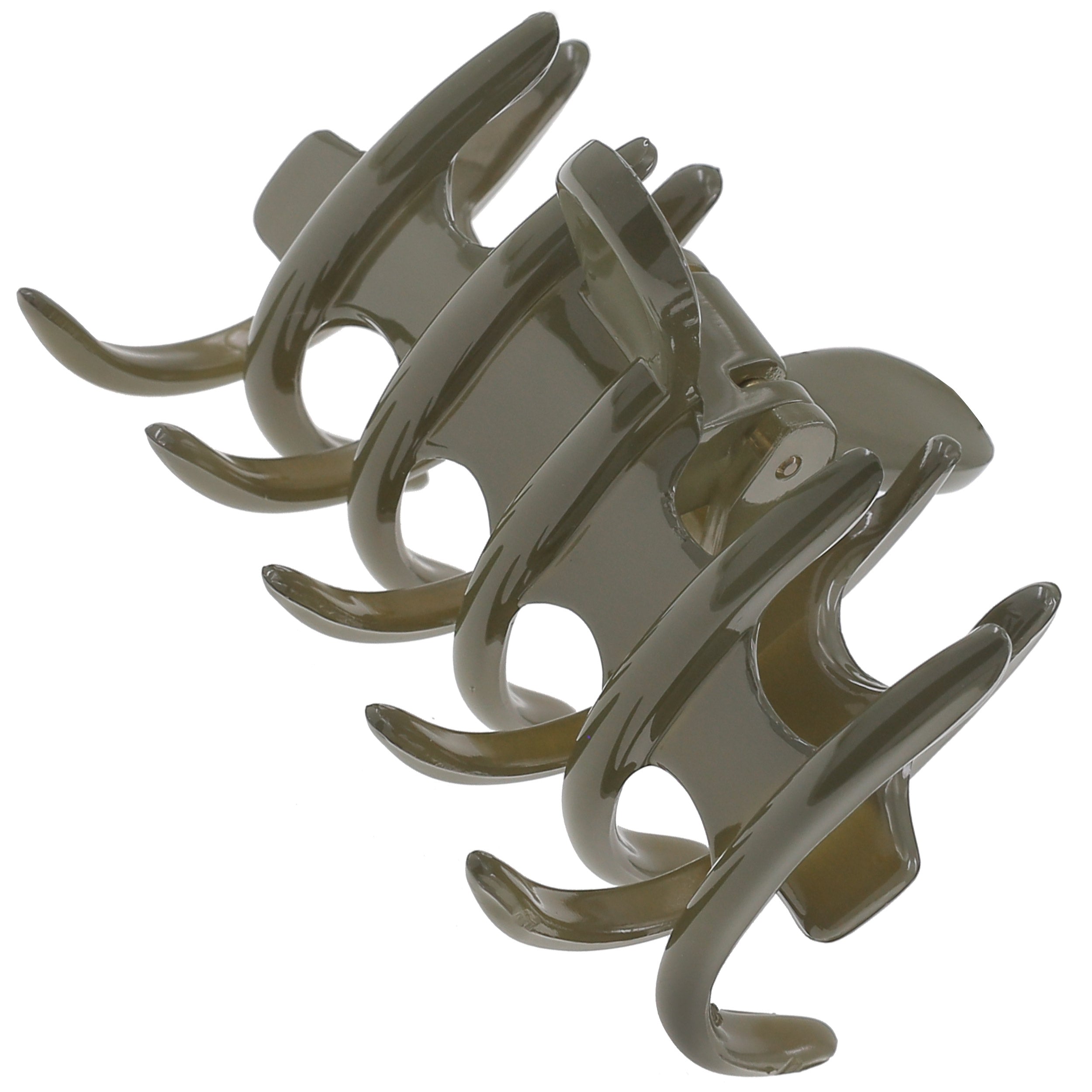 Camila Paris Coral French hair clip cellulose acetate