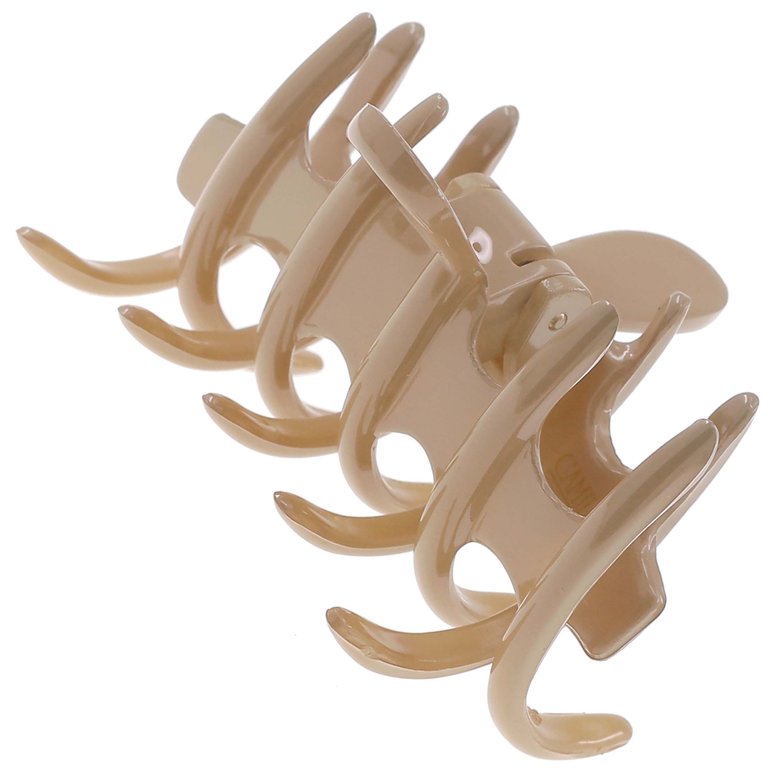 Camila Paris Coral French hair clip cellulose acetate